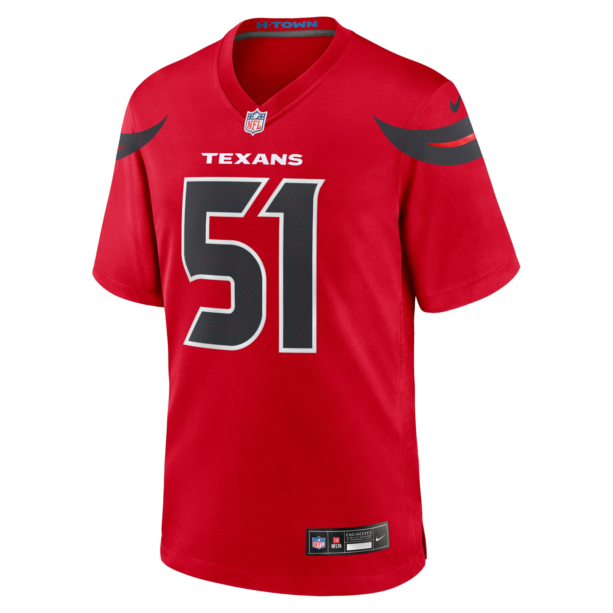 Will Anderson Jr. Houston Texans Nike Alternate Game Jersey – Red Clowdercats