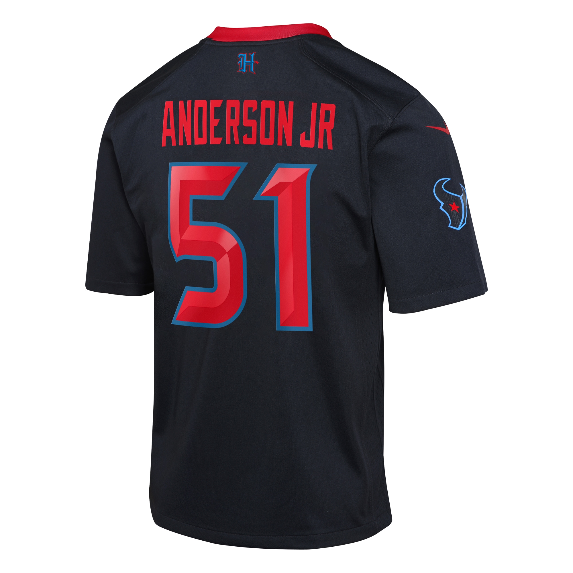 Will Anderson Jr. Houston Texans Nike Youth Game Jersey – Navy Clowdercats