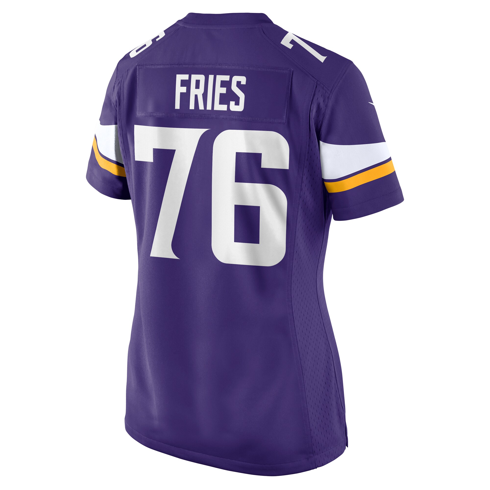 Will Fries Minnesota Vikings Nike Women’s Team Game Jersey – Purple Clowdercats