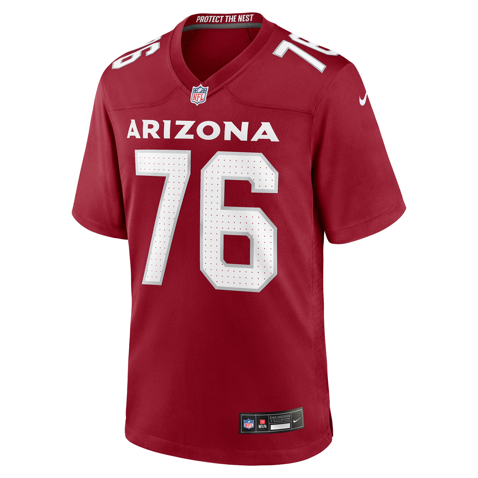 Will Hernandez Arizona Cardinals Nike Team Game Jersey – Cardinal Clowdercats