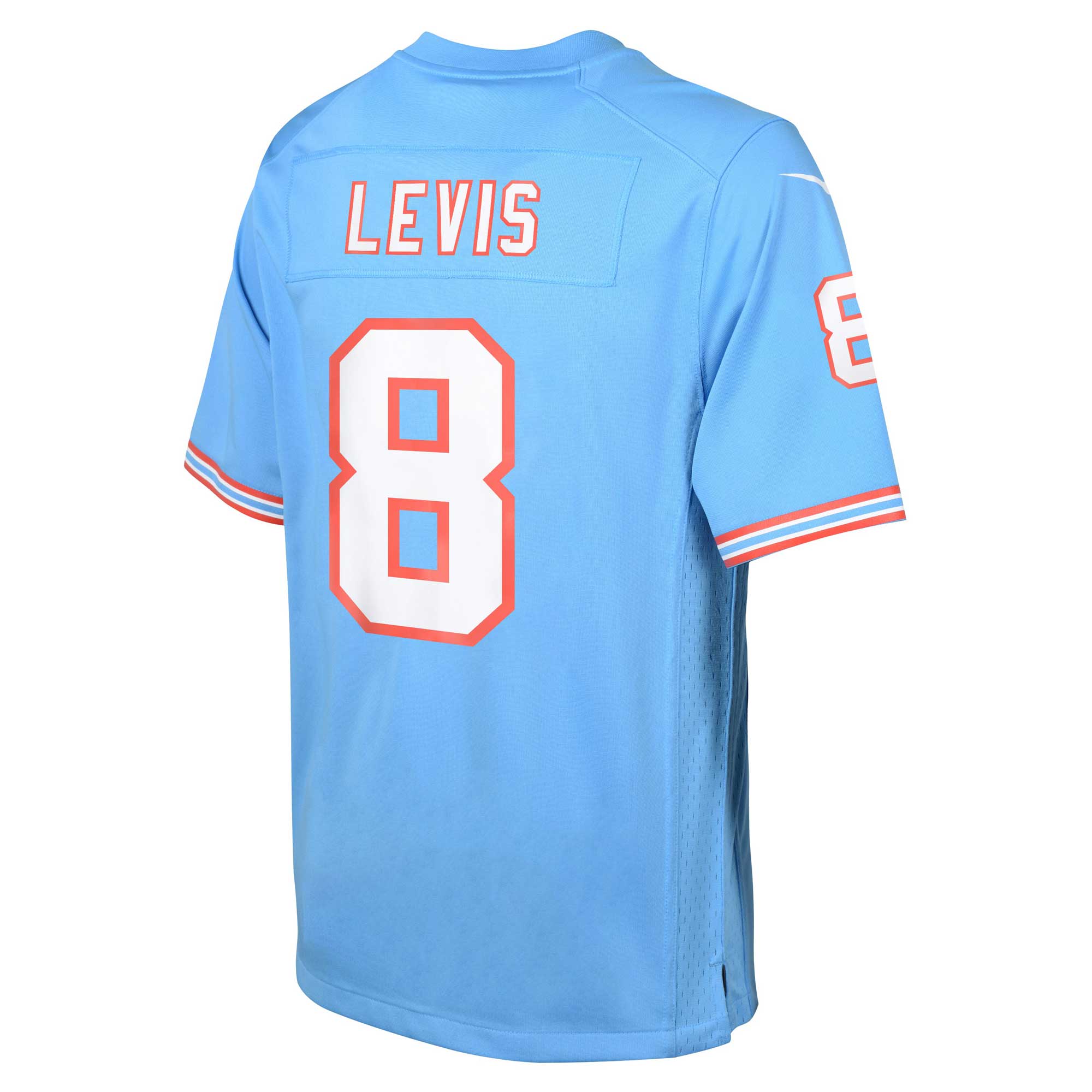 Will Levis Tennessee Titans Nike Youth Game Jersey – Light Blue Clowdercats