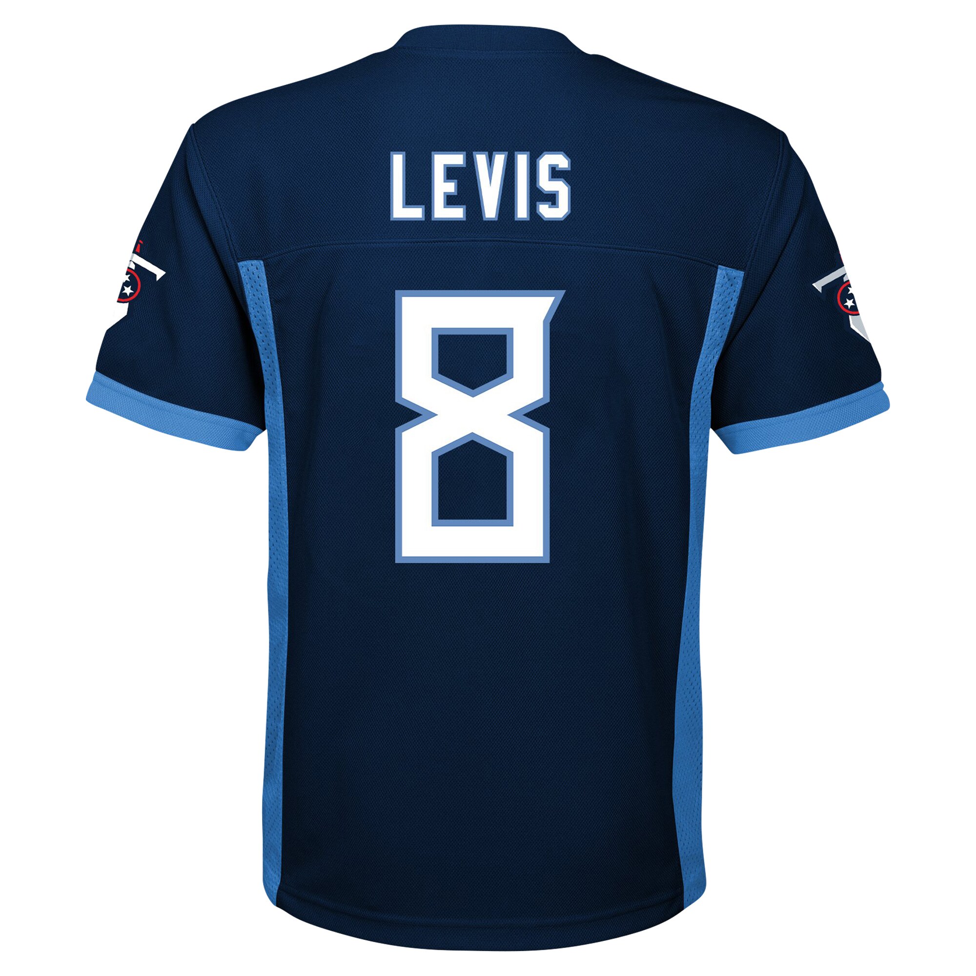 Will Levis Tennessee Titans Youth Replica Player Jersey – Navy Clowdercats