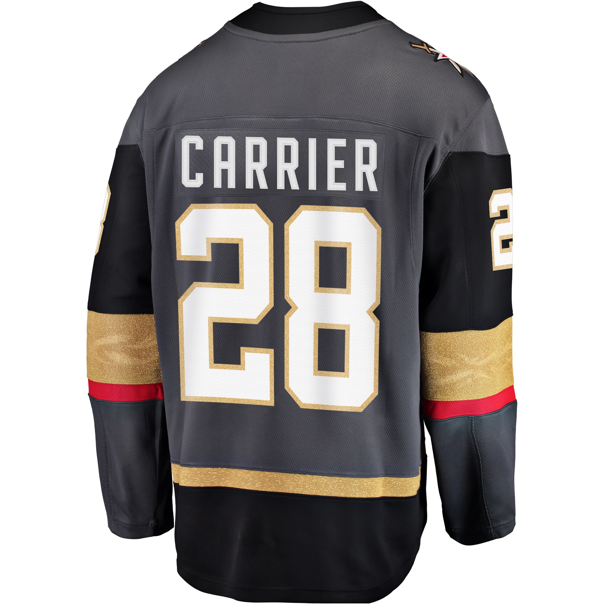 William Carrier Vegas Golden Knights Alternate Breakaway Player Jersey – Gray Clowdercats