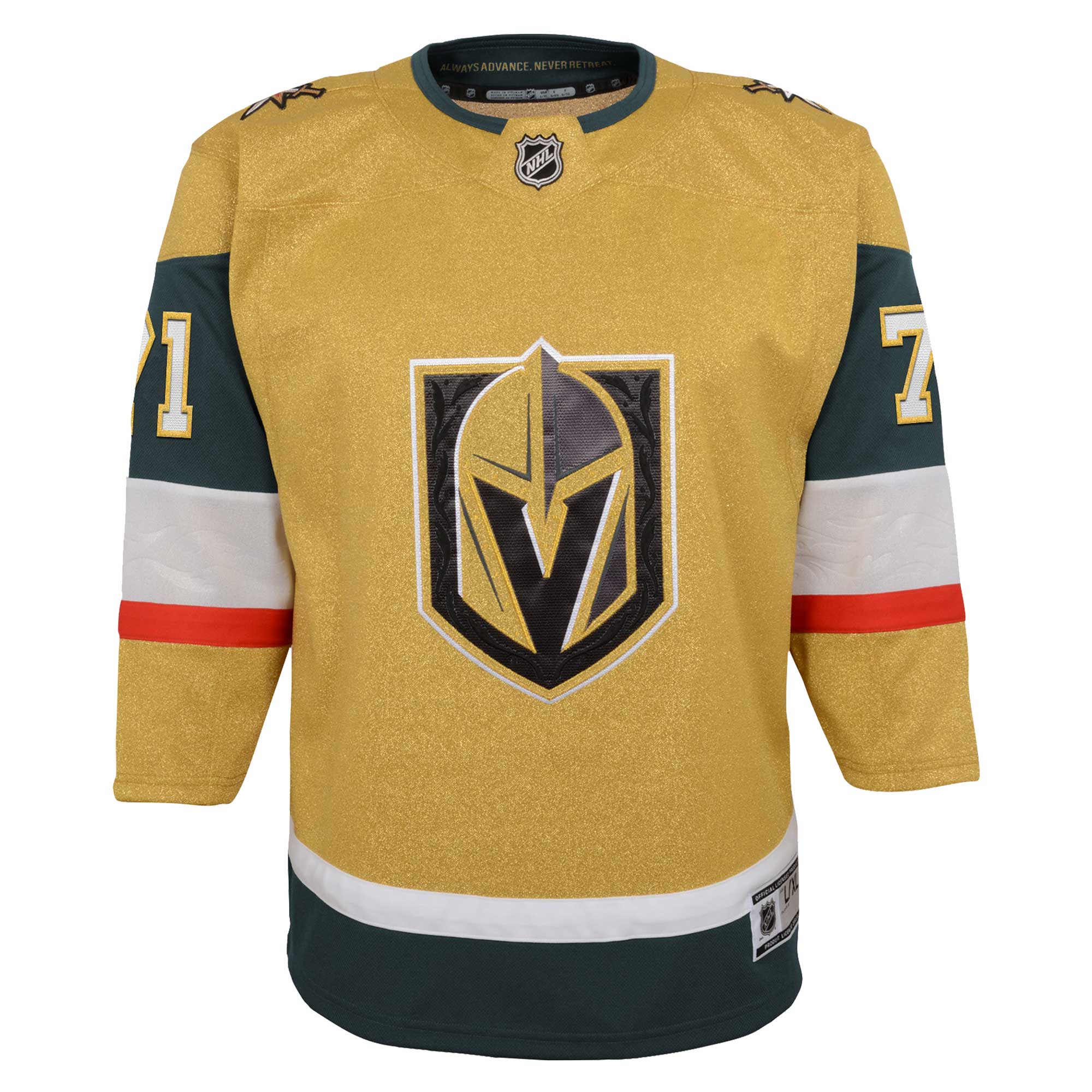 William Karlsson Vegas Golden Knights Youth Home Premier Player Jersey – Gold Clowdercats