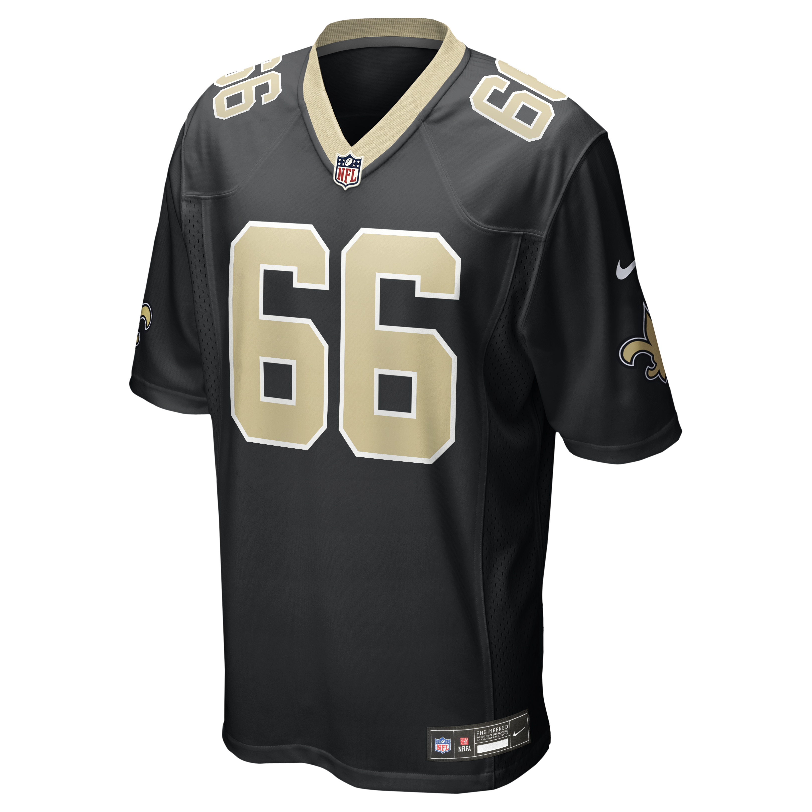 William Sherman New Orleans Saints Nike Team Game Jersey – Black Clowdercats