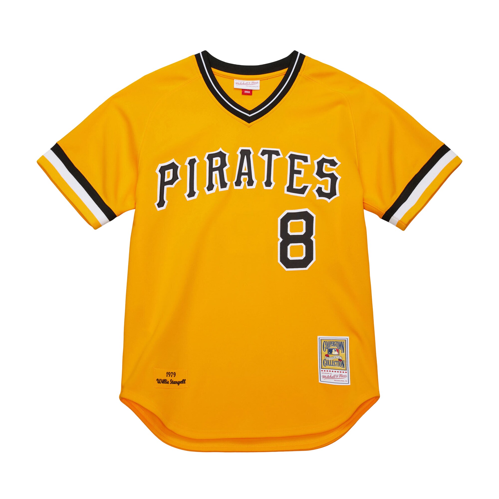 Willie Stargell Pittsburgh Pirates Mitchell & Ness 1979 Throwback Authentic Jersey – Gold