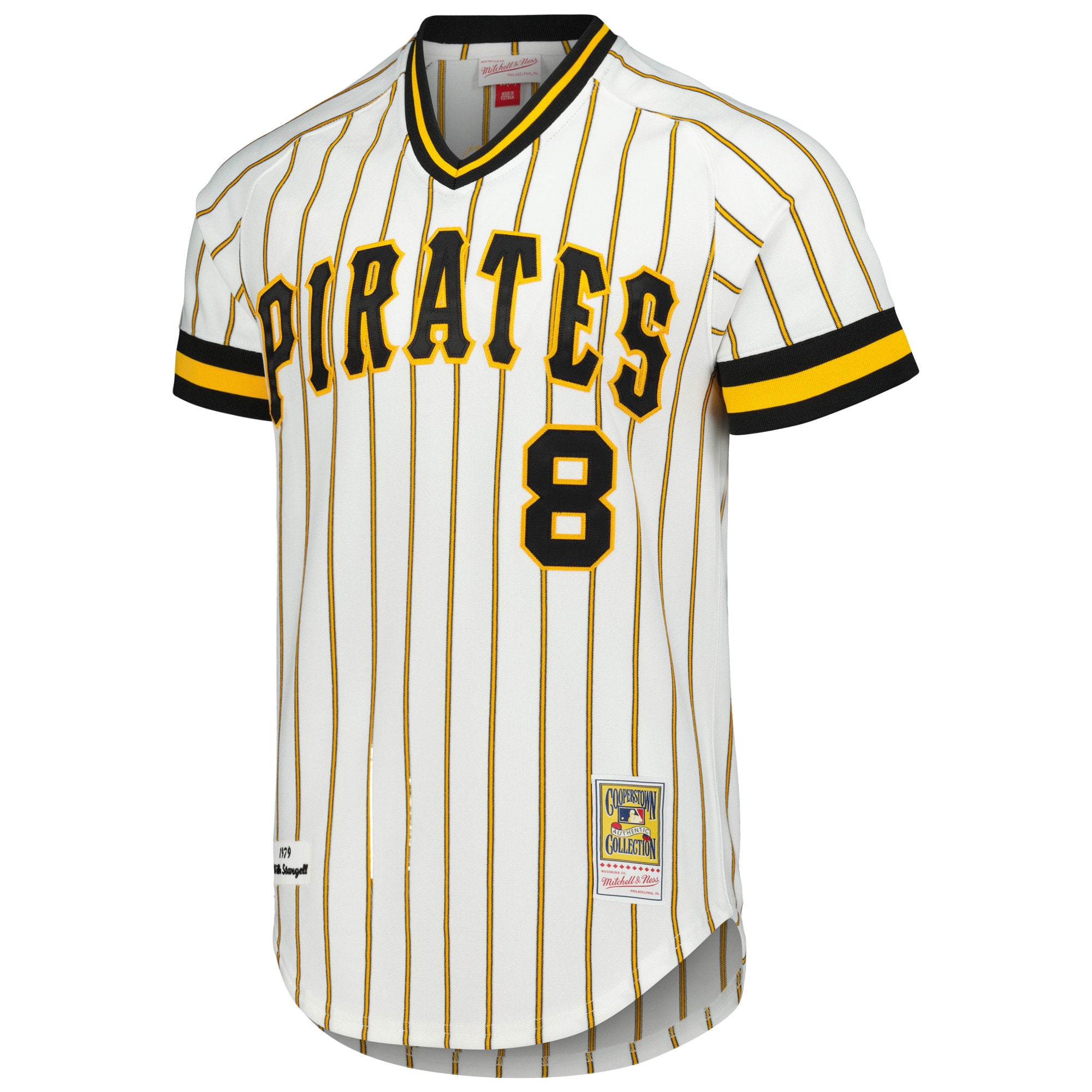 Willie Stargell Pittsburgh Pirates Mitchell & Ness Cooperstown Collection 1979 Authentic Jersey – White