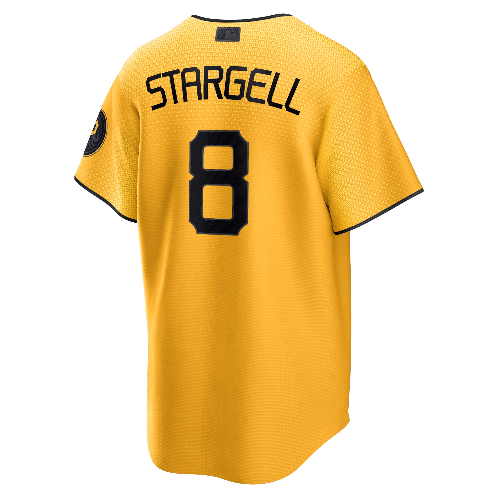 Willie Stargell Pittsburgh Pirates Nike City Connect Replica Player Jersey – Gold