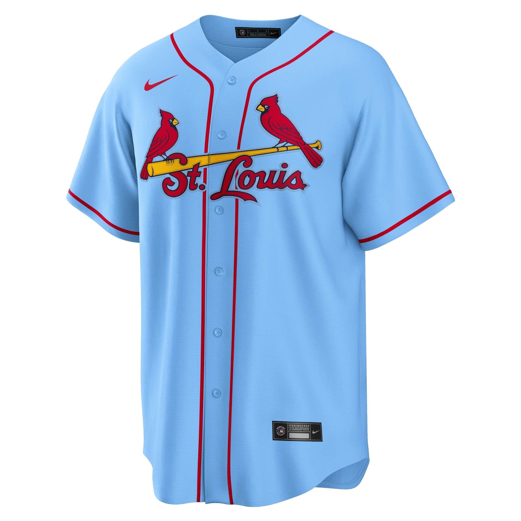 Willson Contreras St. Louis Cardinals Nike Alternate Replica Jersey – Light Blue