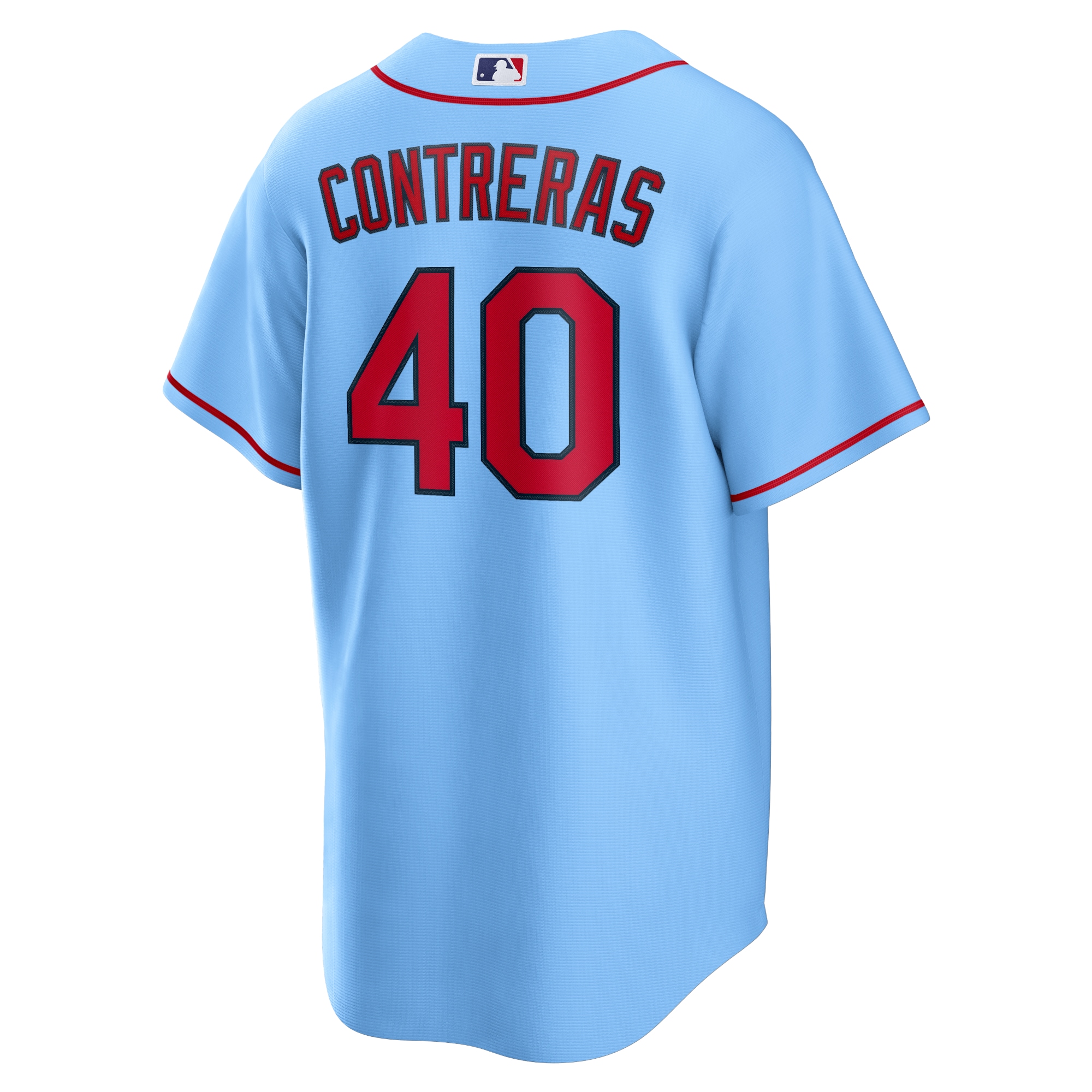 Willson Contreras St. Louis Cardinals Nike Alternate Replica Jersey – Light Blue