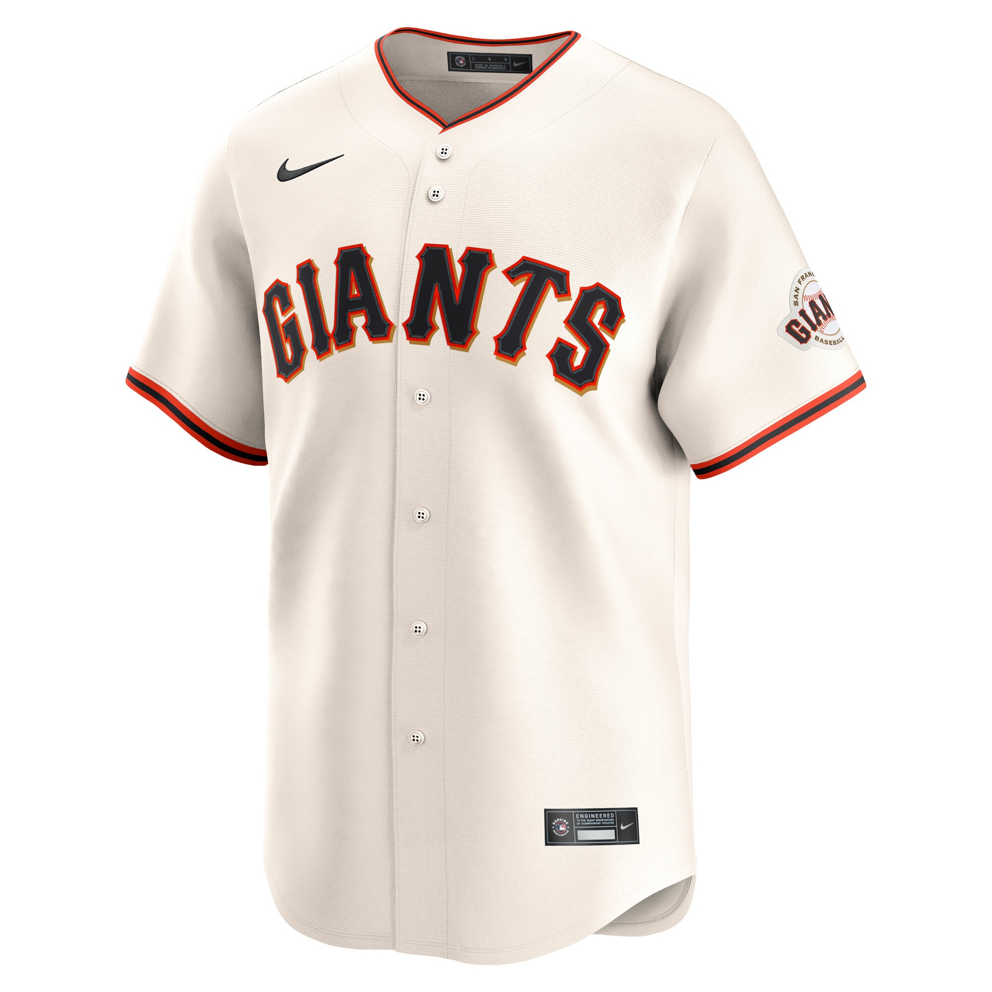 Willy Adames San Francisco Giants Nike Home Limited Player Jersey – Cream
