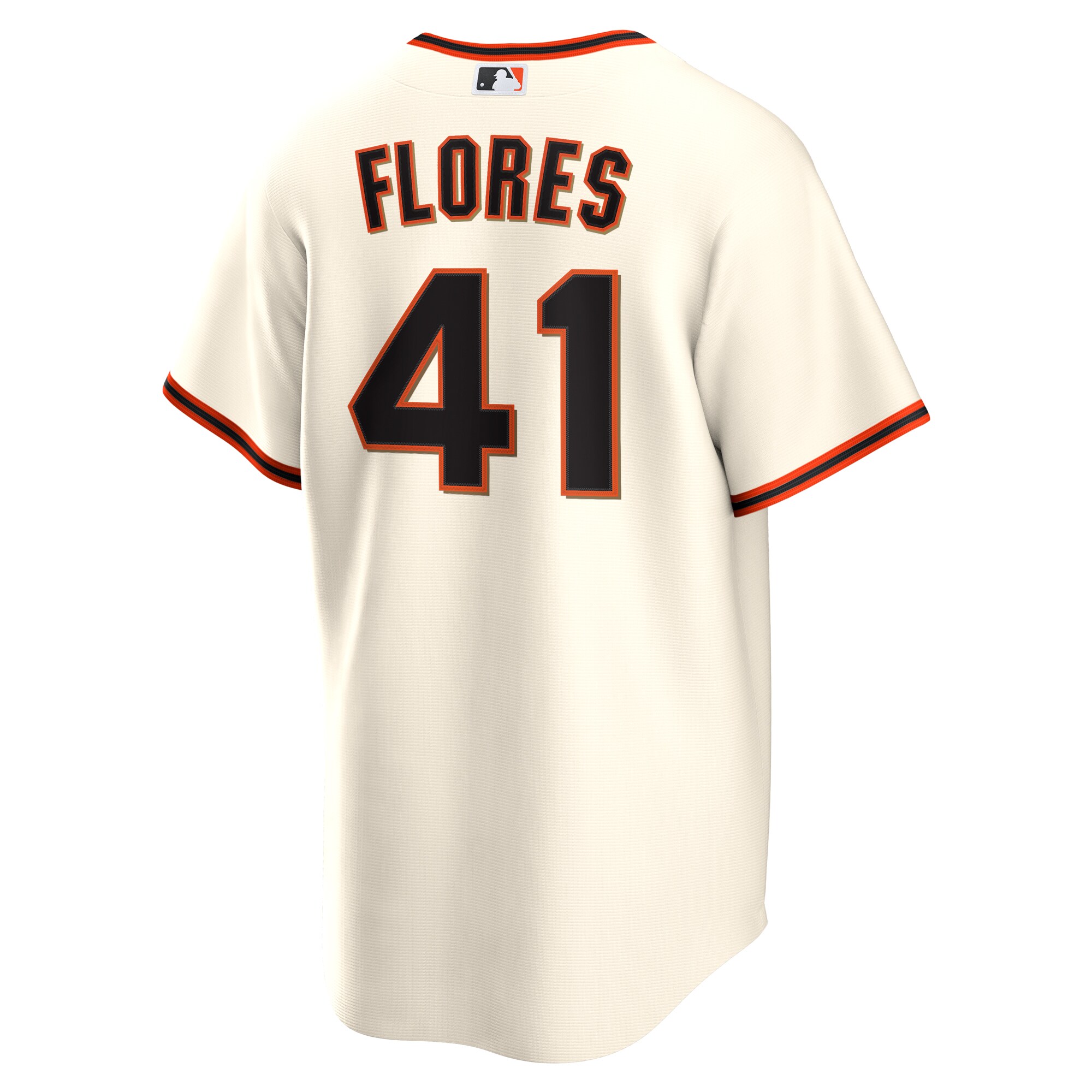 Wilmer Flores San Francisco Giants Nike Home Replica Jersey – Cream