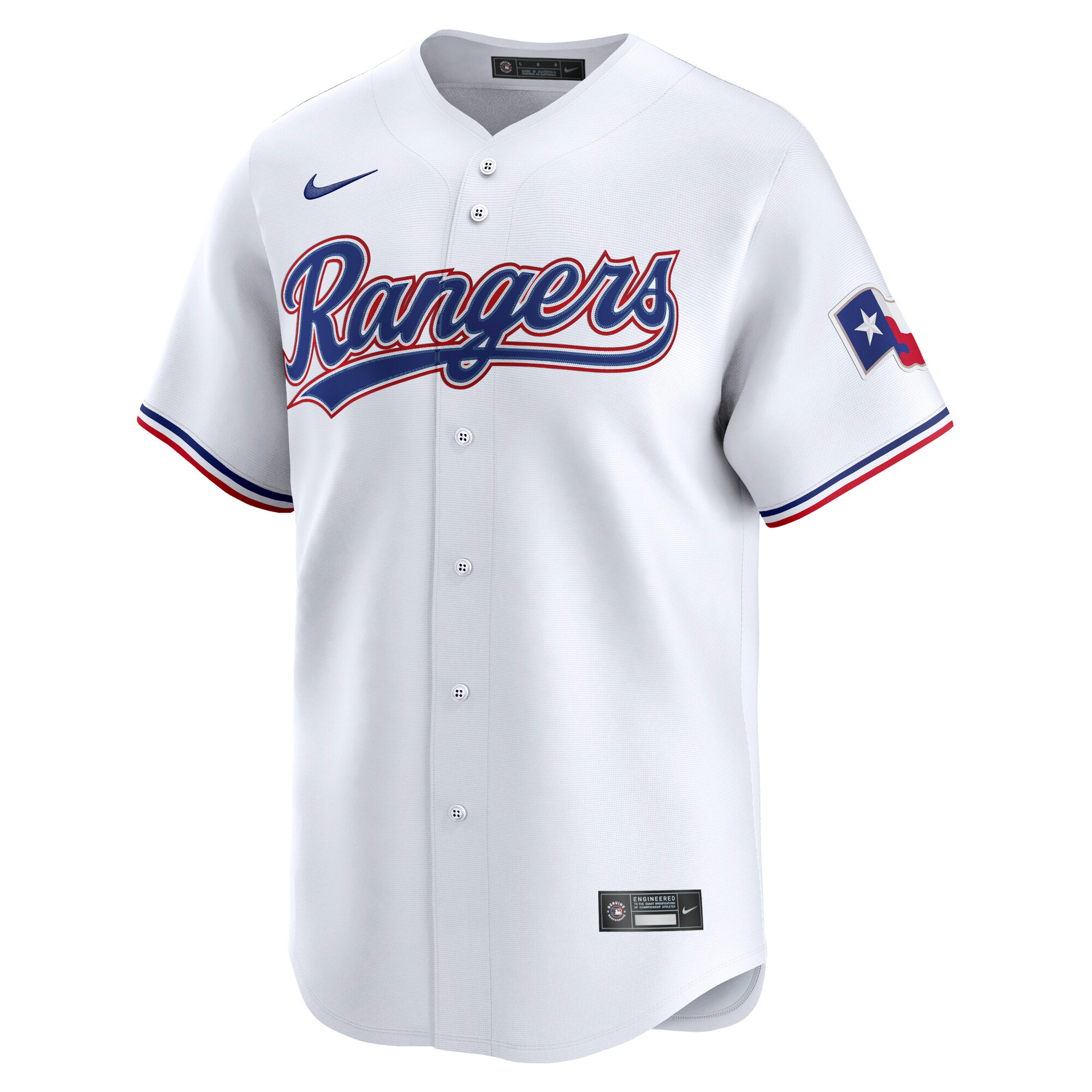 Wyatt Langford Texas Rangers Nike Home Limited Player Jersey – White