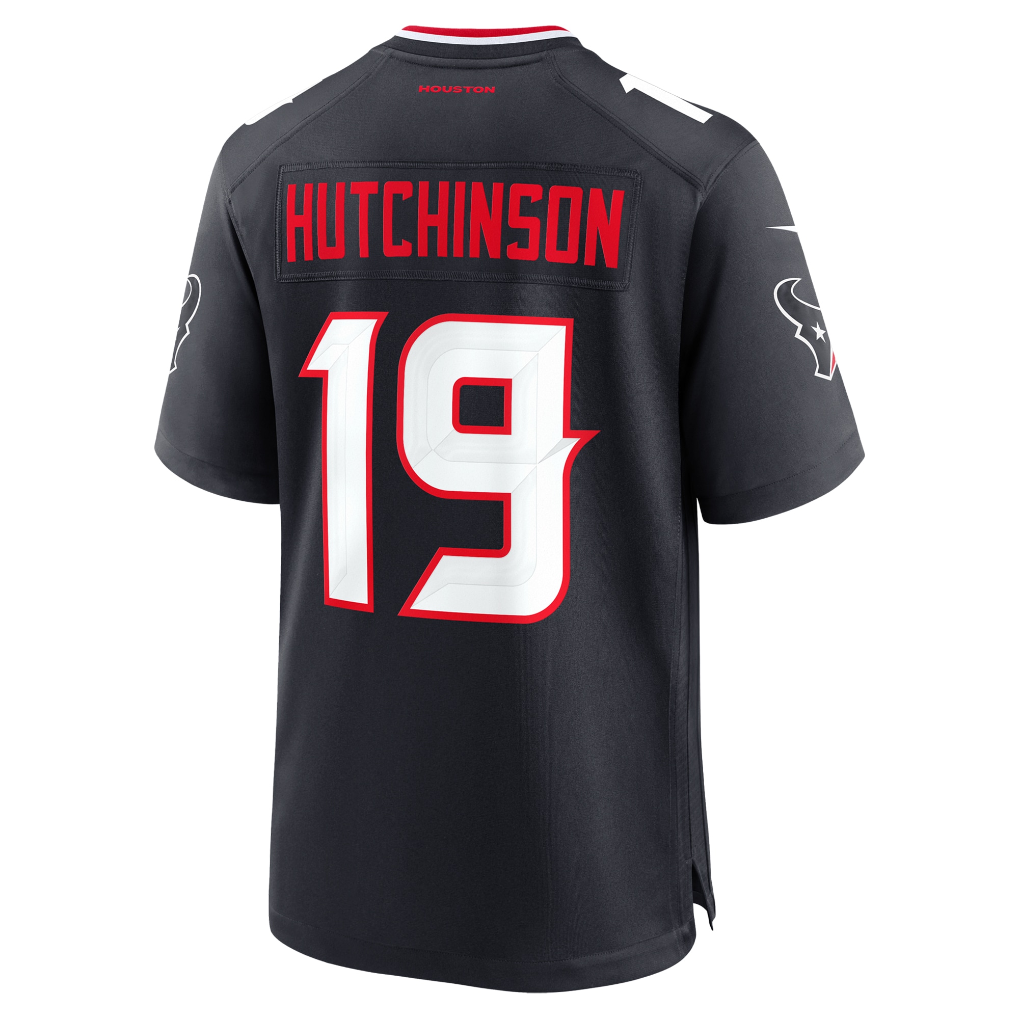 Xavier Hutchinson Houston Texans Nike Team Game Jersey – Navy Clowdercats