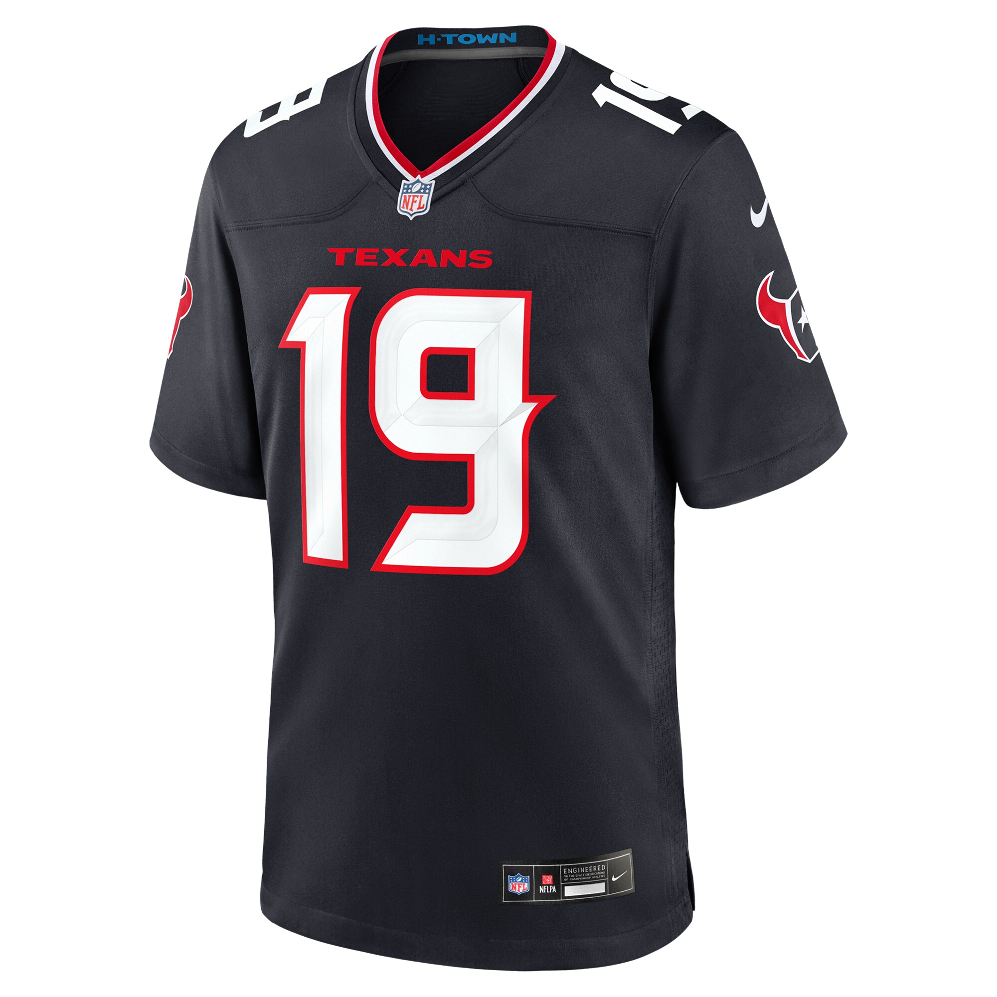 Xavier Hutchinson Houston Texans Nike Team Game Jersey – Navy Clowdercats