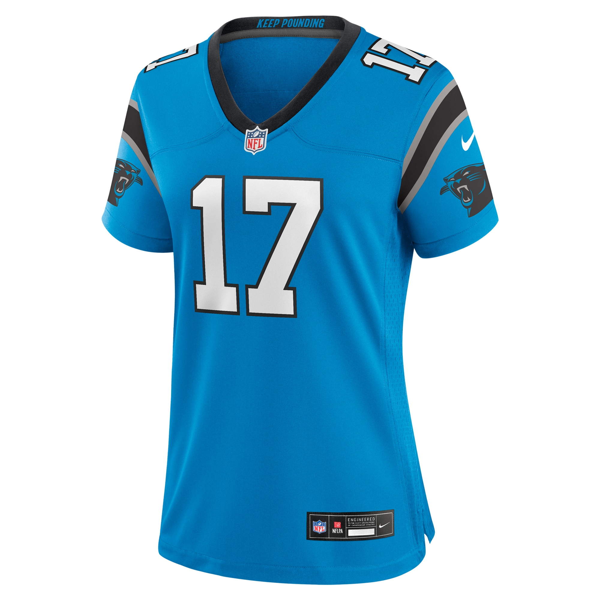 Xavier Legette Carolina Panthers Nike Women’s Alternate Game Jersey – Blue Clowdercats