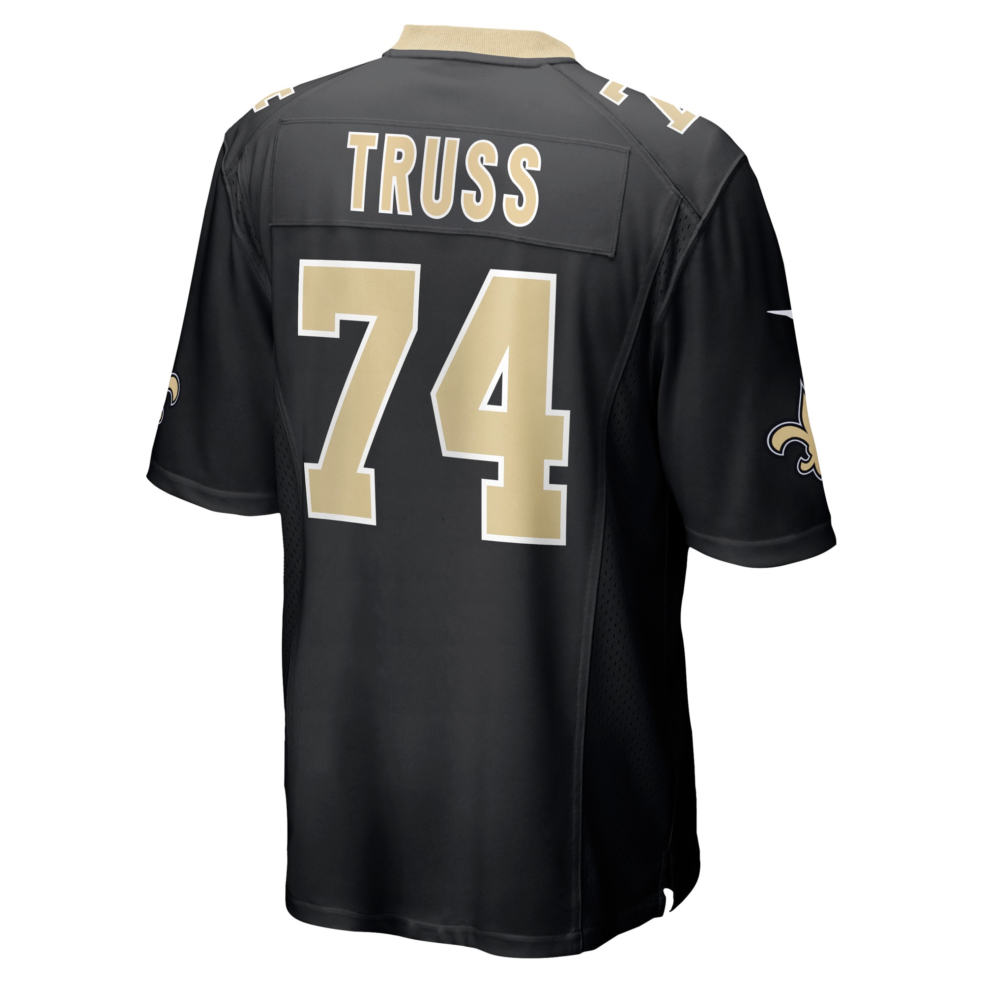 Xavier Truss New Orleans Saints Nike Team Game Jersey – Black Clowdercats