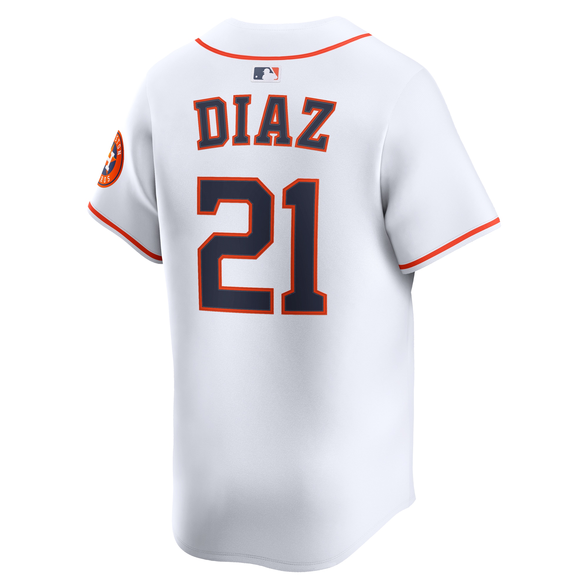 Yainer Diaz Houston Astros Nike Home Limited Player Jersey – White