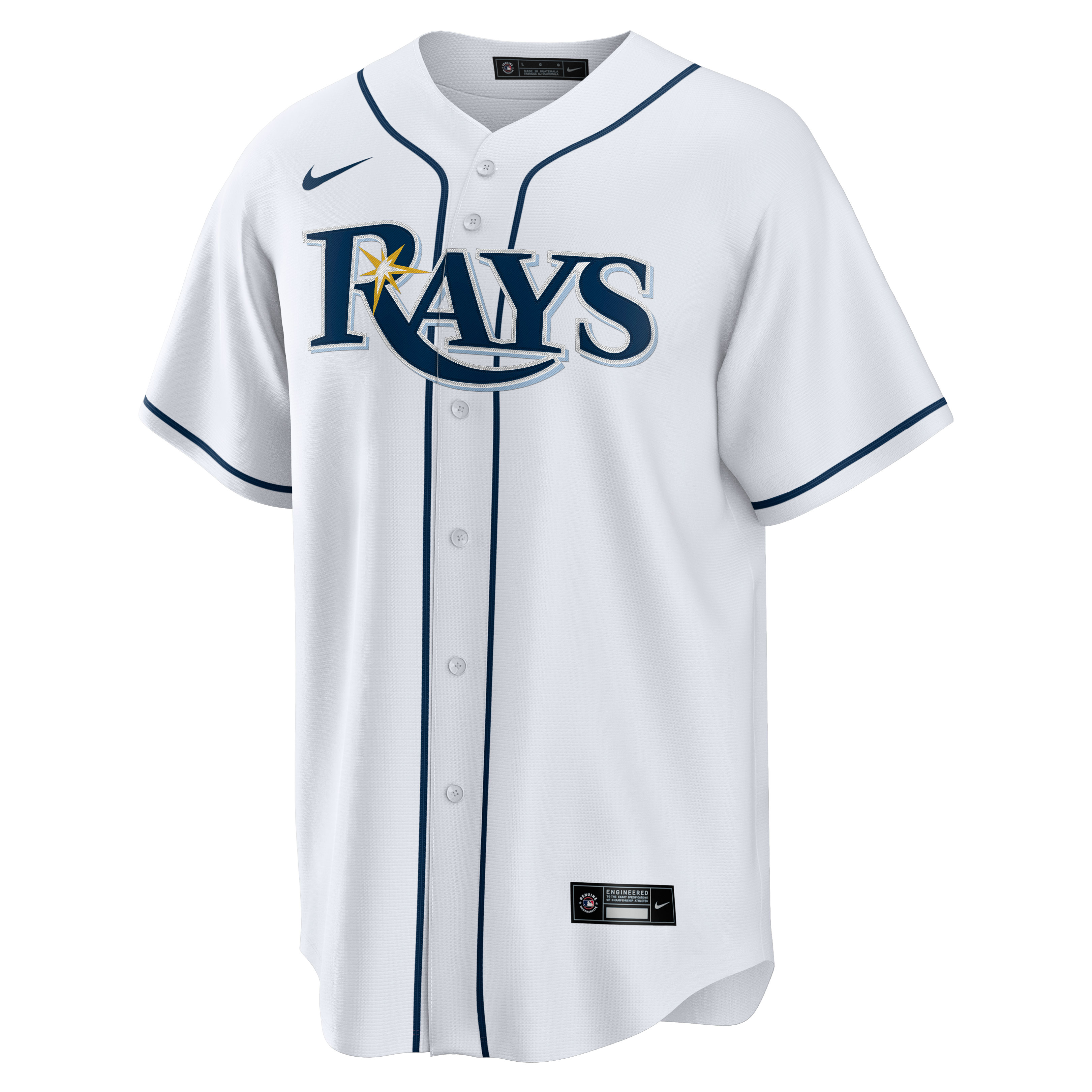 Yandy Díaz Tampa Bay Rays Nike Home Replica Player Jersey – White
