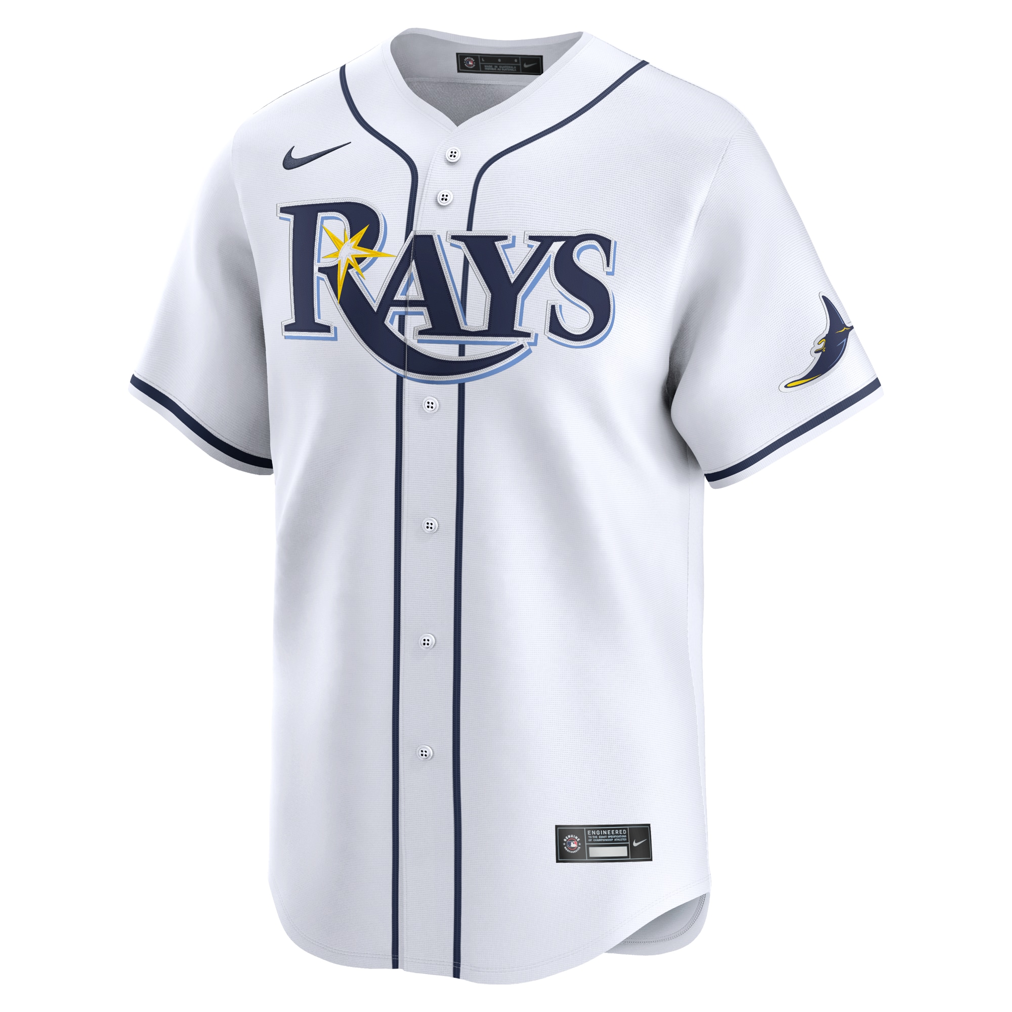 Yandy Diaz Tampa Bay Rays Nike Home Limited Player Jersey – White