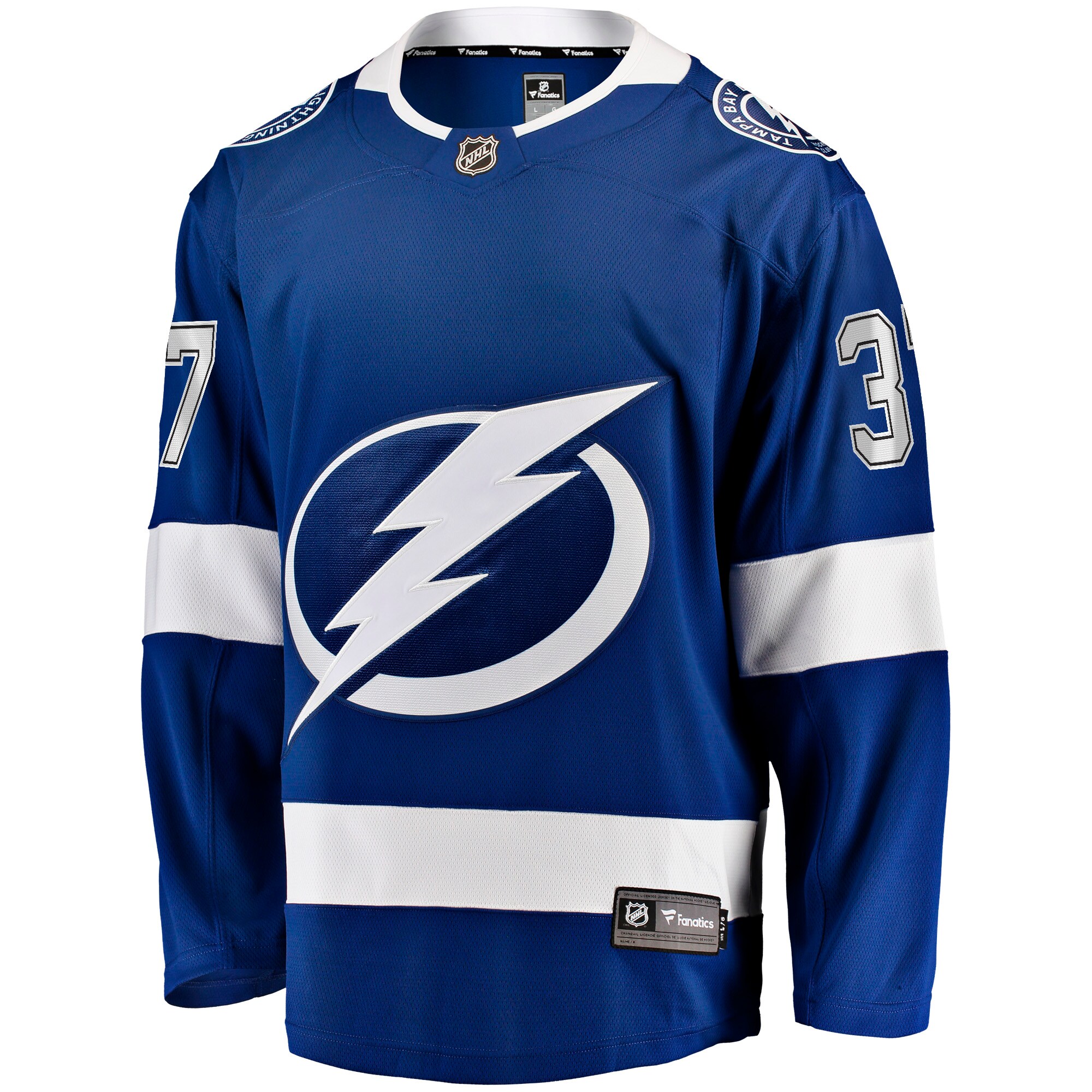 Yanni Gourde Tampa Bay Lightning Fanatics Home Breakaway Jersey – Blue Clowdercats