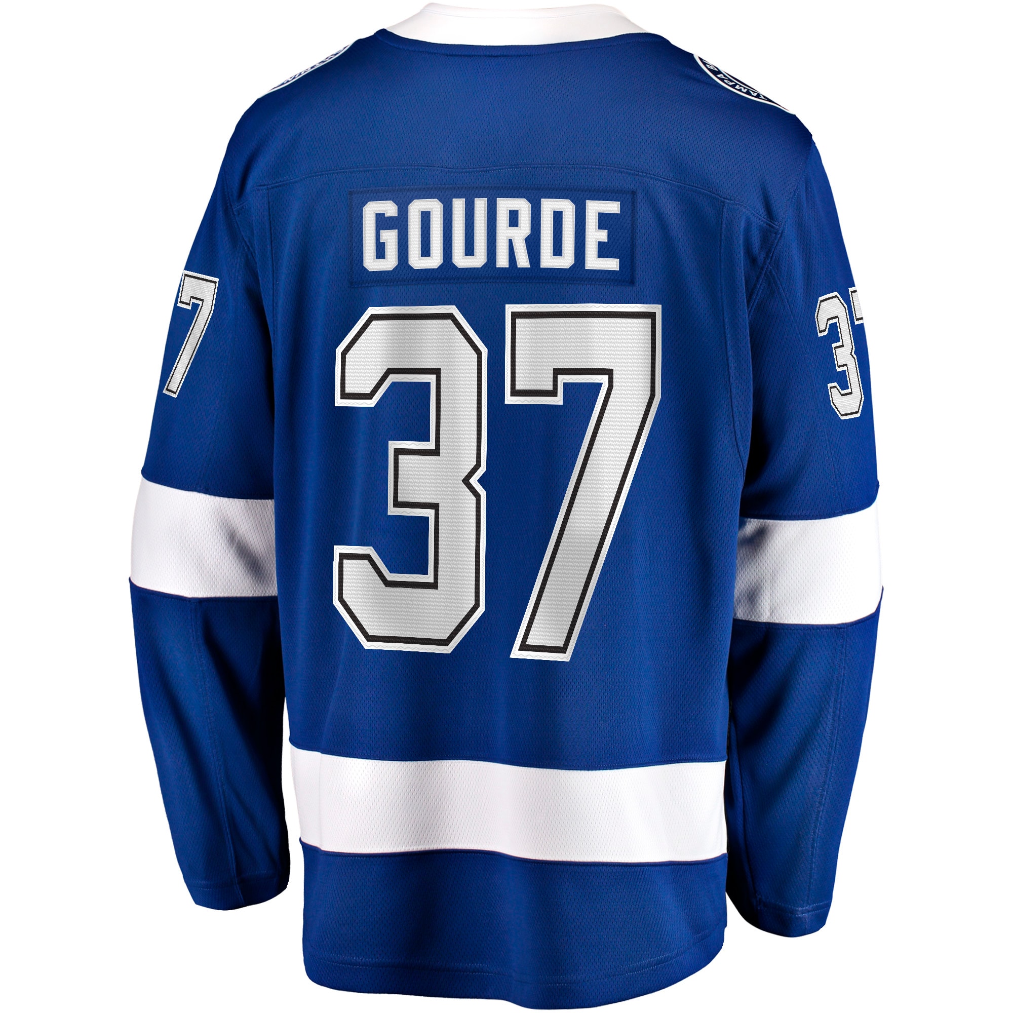 Yanni Gourde Tampa Bay Lightning Fanatics Home Breakaway Jersey – Blue Clowdercats