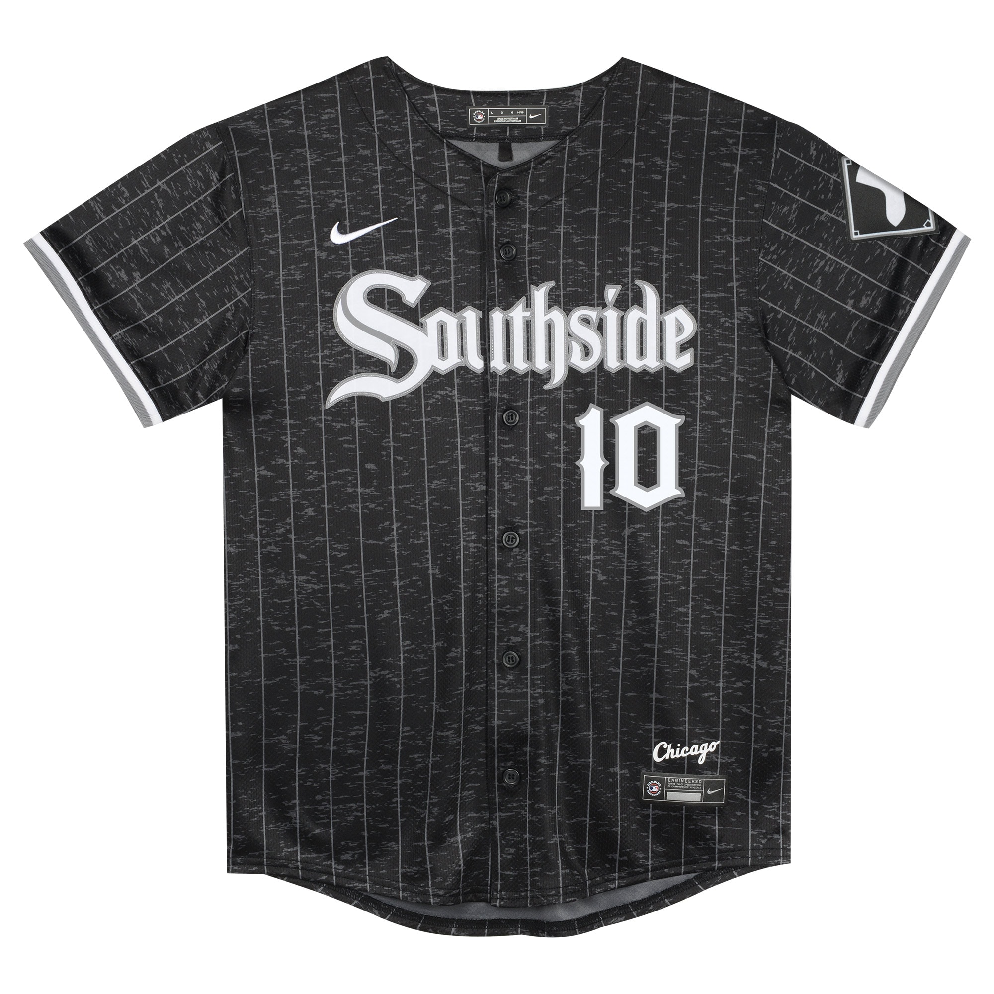 Yoan Moncada Chicago White Sox Nike Preschool City Connect Limited Player Jersey – Black