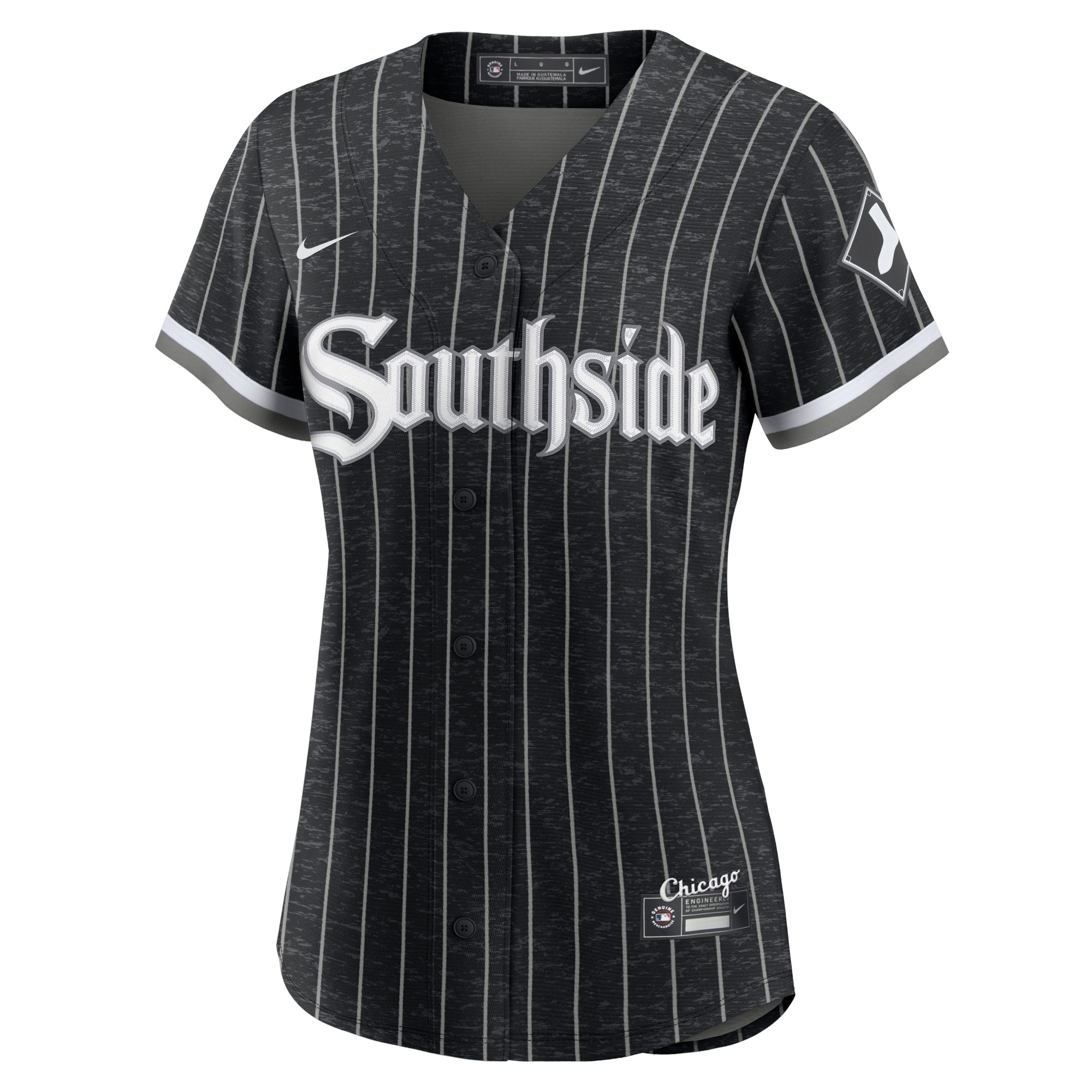 Yoan Moncada Chicago White Sox Nike Women’s City Connect Replica Player Jersey – Black