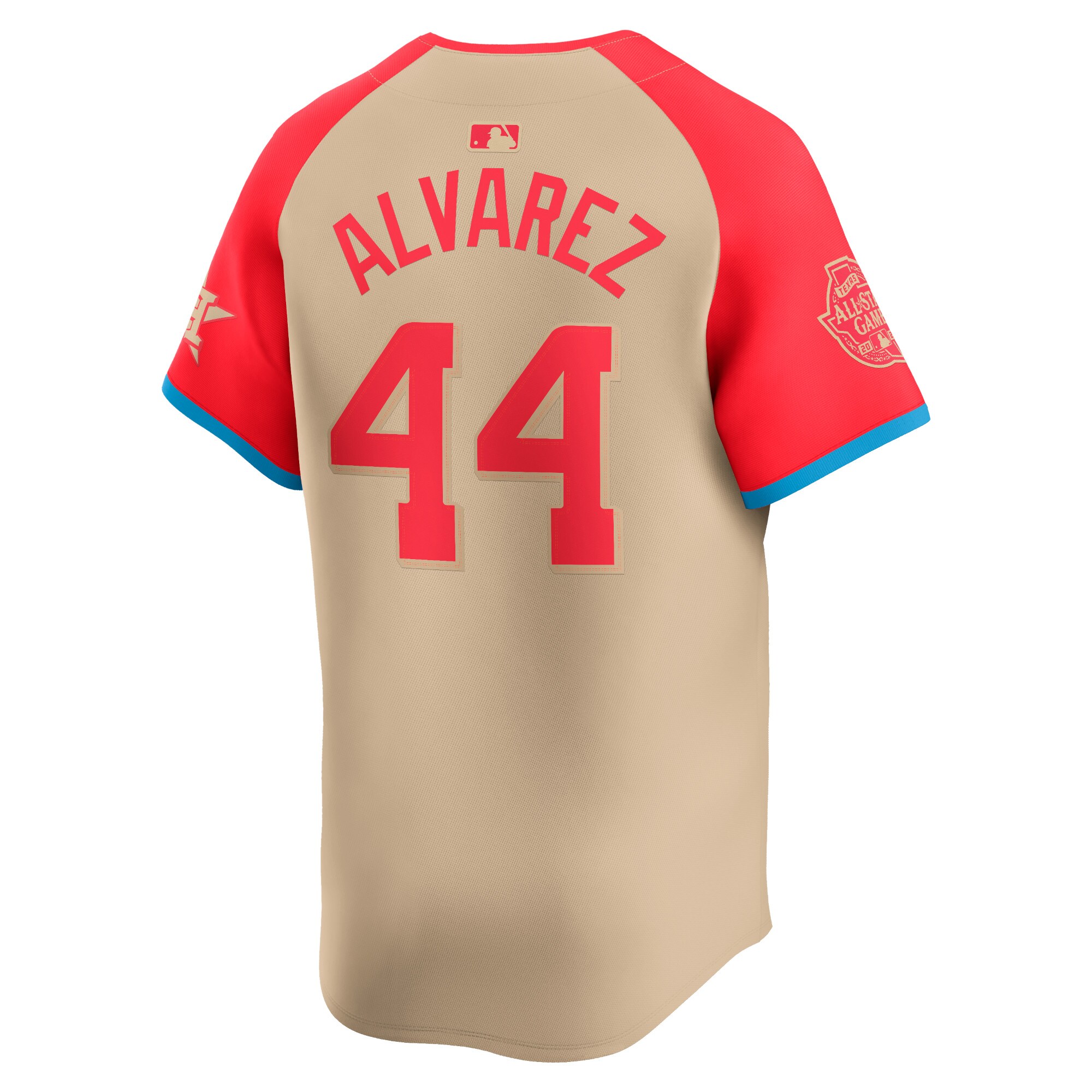 Yordan Alvarez American League Nike 2024 MLB All-Star Game Limited Player Jersey – Cream