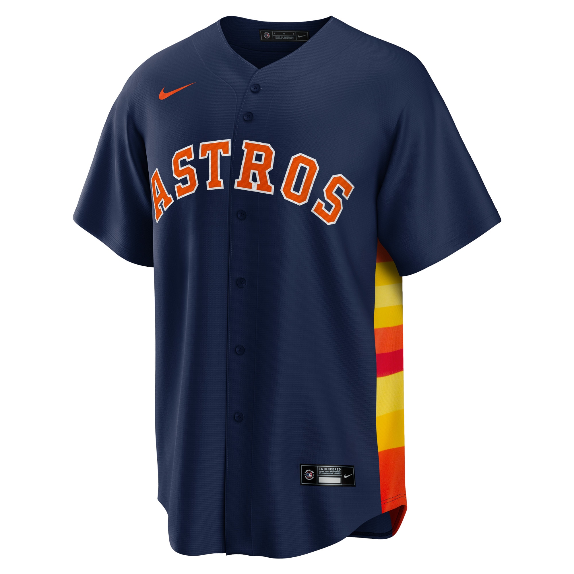 Yordan Alvarez Houston Astros Nike Alternate 2 Replica Jersey – Navy