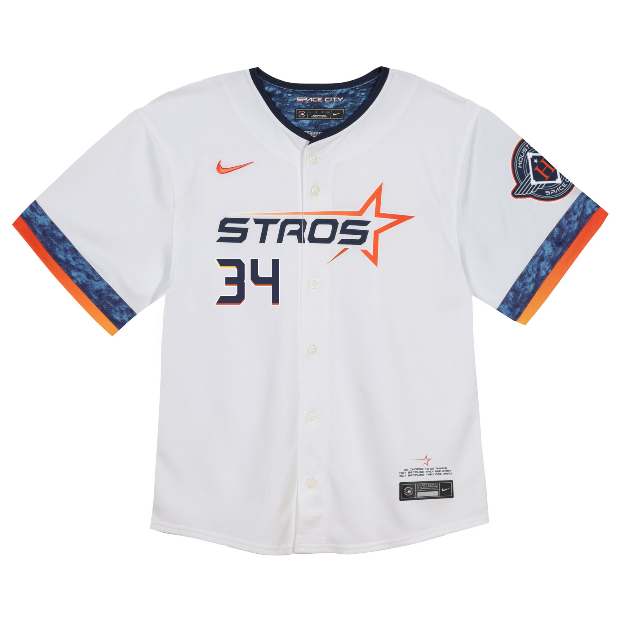 Yordan Alvarez Houston Astros Nike Infant 2025 City Connect Limited Player Jersey – White