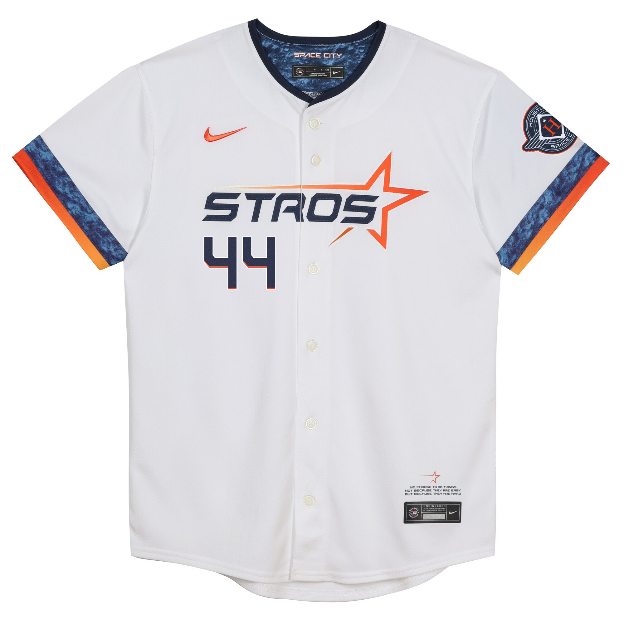 Yordan Alvarez Houston Astros Nike Preschool 2025 City Connect Limited Player Jersey – White