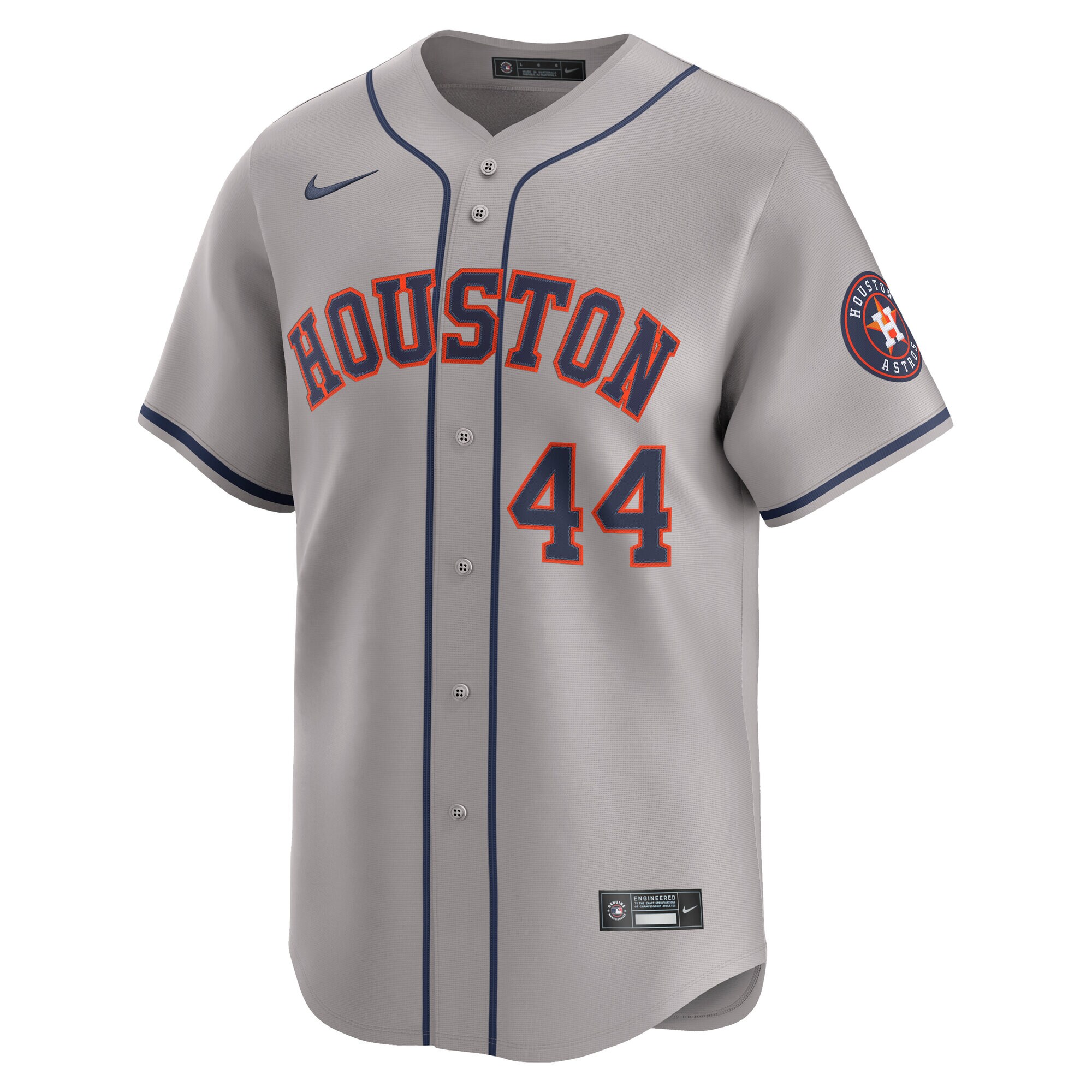 Yordan Alvarez Houston Astros Nike Road Limited Player Jersey – Gray