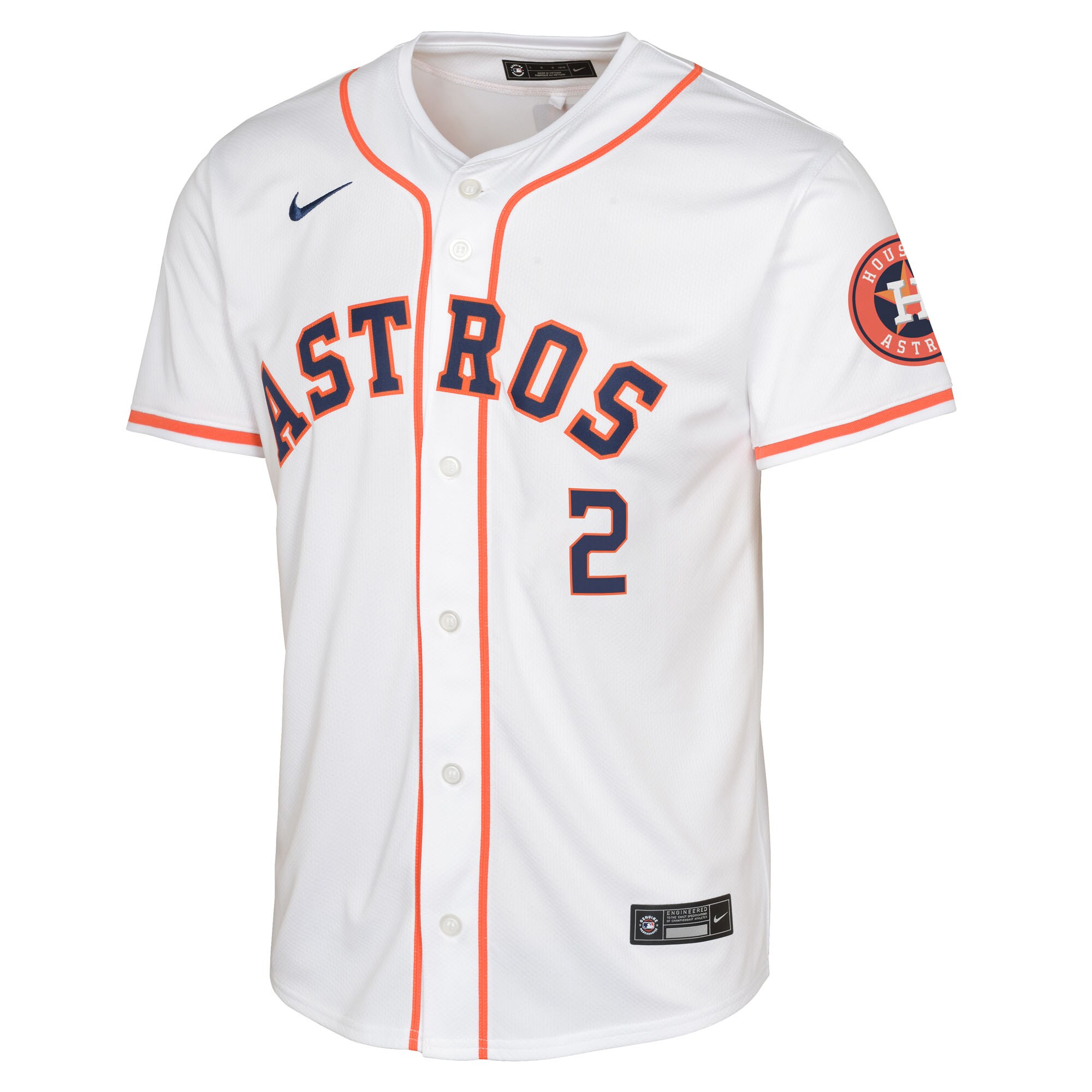 Yordan Alvarez Houston Astros Nike Youth Home Game Player Jersey – White