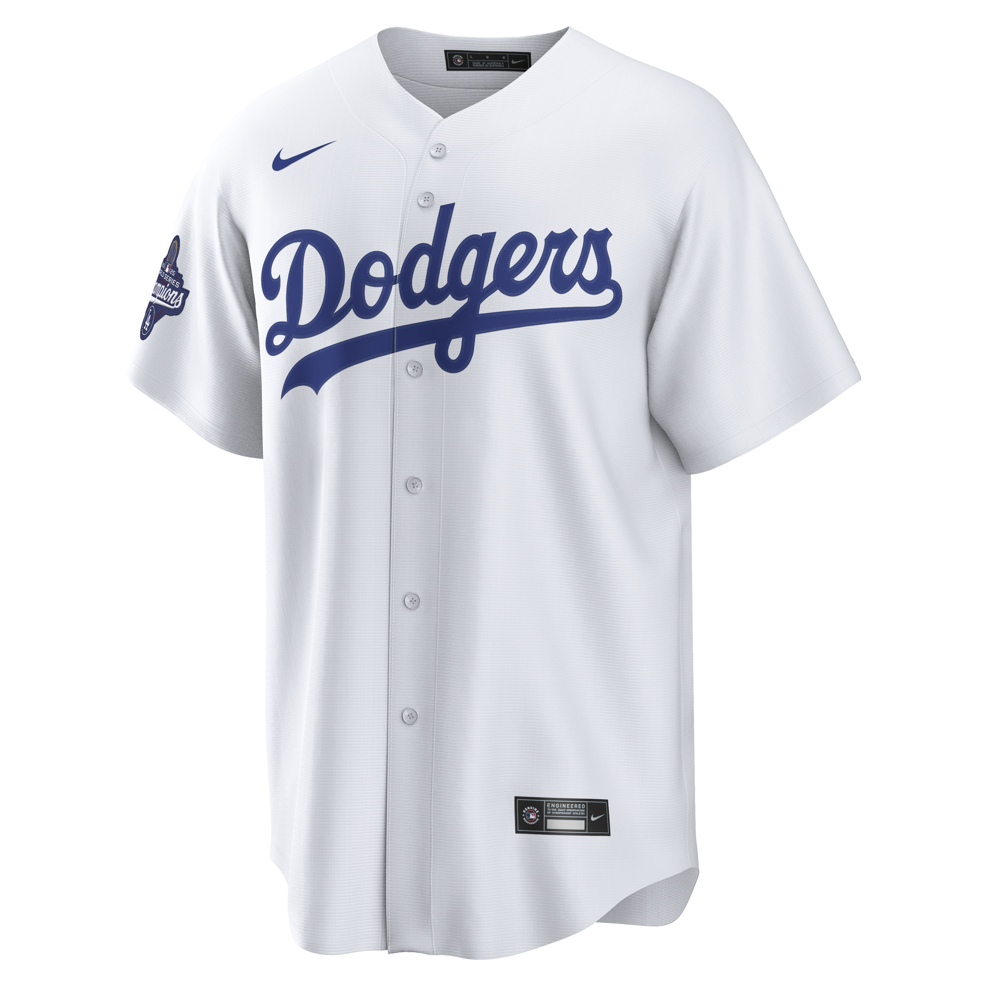 Yoshinobu Yamamoto Los Angeles Dodgers Nike 2025 World Series Champions Home Replica Jersey – White