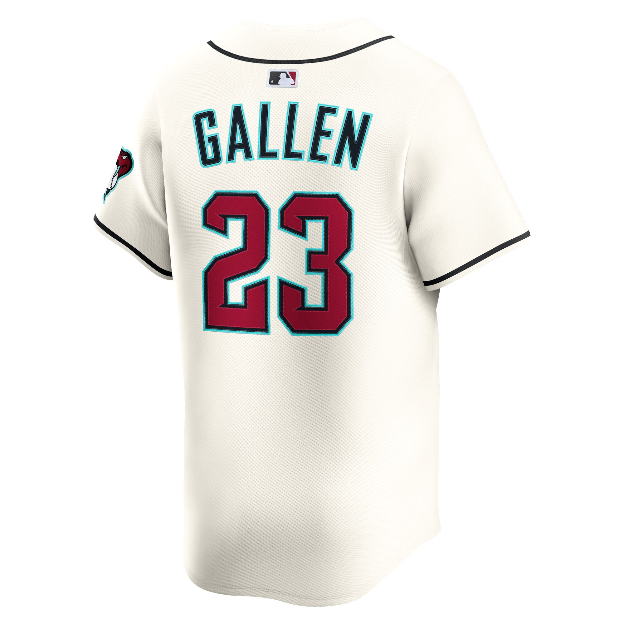 Zac Gallen Arizona Diamondbacks Nike Home Limited Player Jersey – Cream