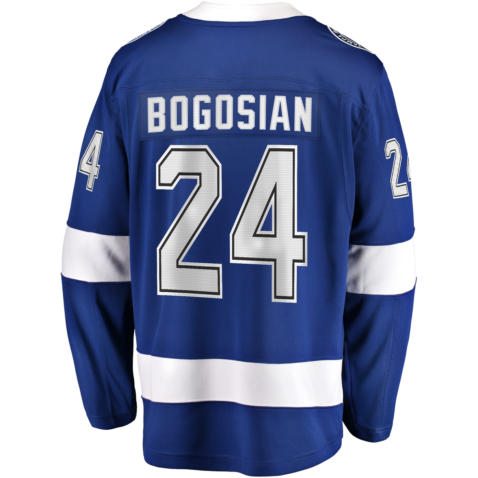 Zach Bogosian Tampa Bay Lightning Fanatics Home Breakaway Player Jersey – Blue Clowdercats