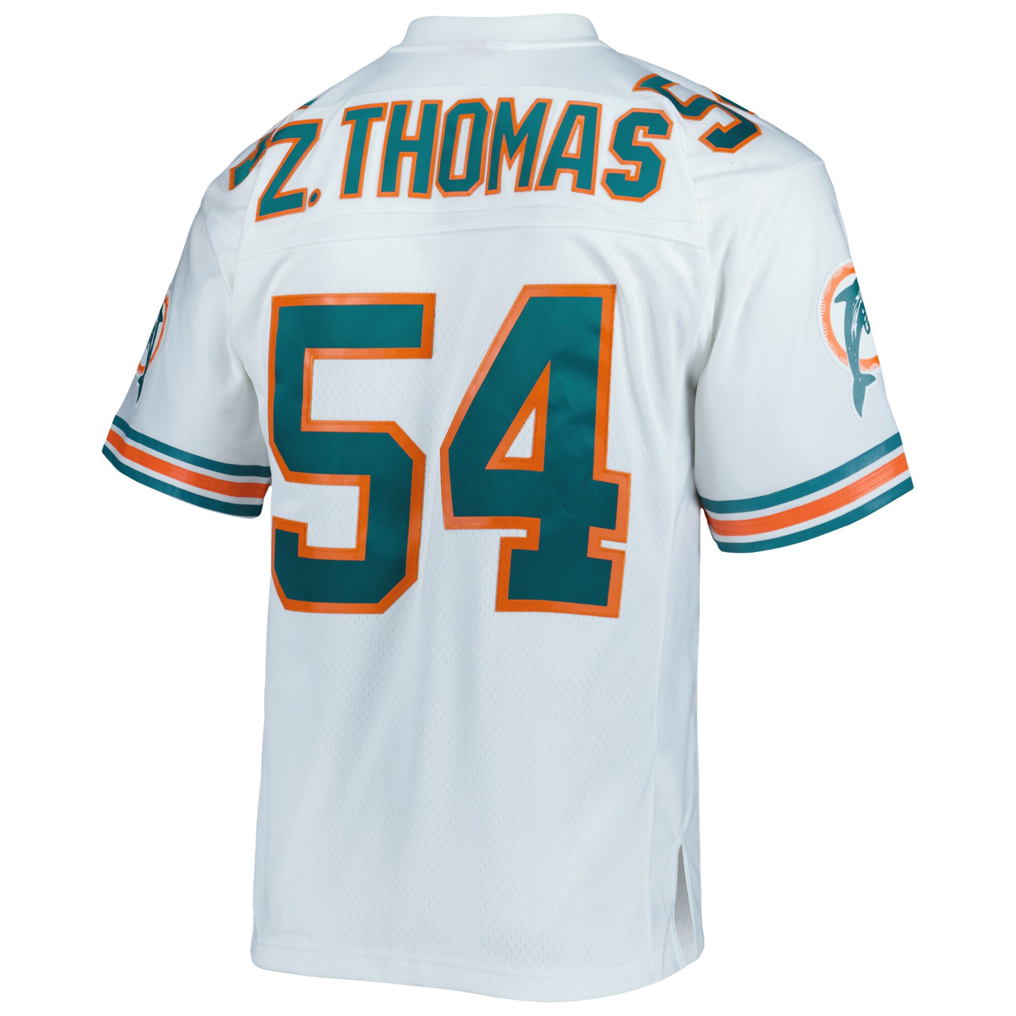 Zach Thomas Miami Dolphins Mitchell & Ness Legacy Replica Jersey – White Clowdercats
