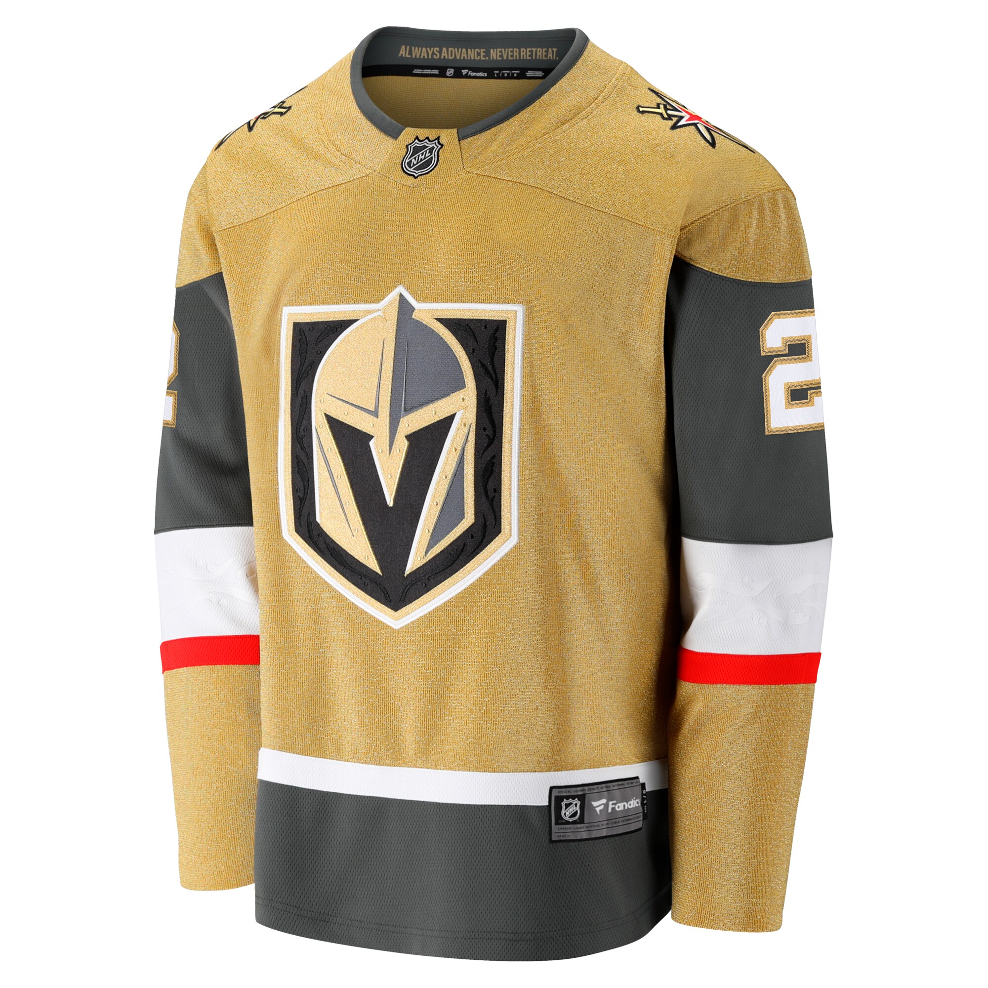 Zach Whitecloud Vegas Golden Knights Fanatics Home Breakaway Jersey – Gold Clowdercats