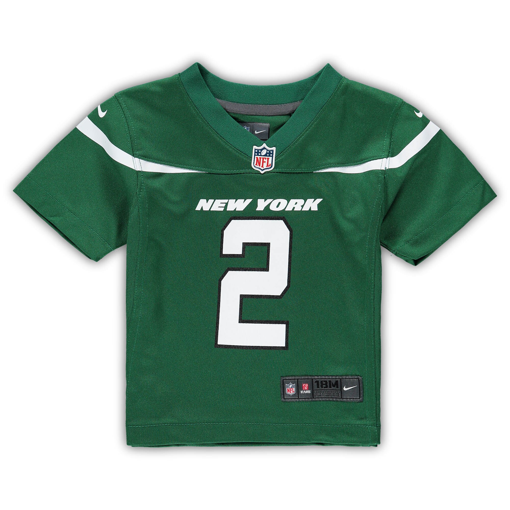 Zach Wilson New York Jets Nike Infant Game Jersey – Gotham Green Clowdercats