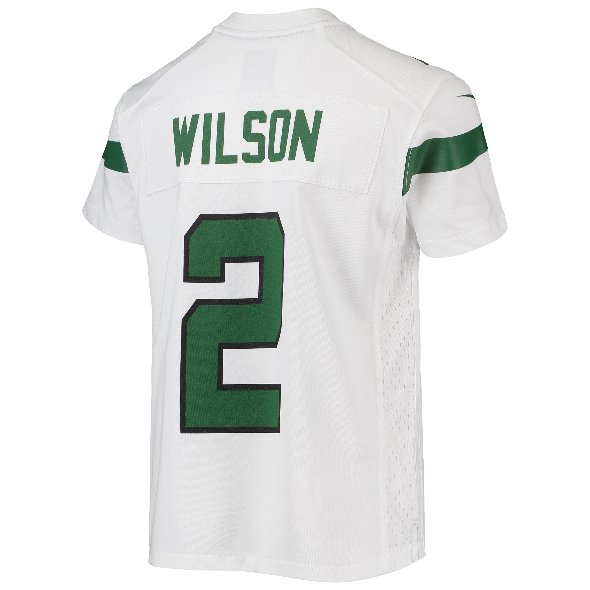 Zach Wilson New York Jets Nike Youth Game Jersey – White Clowdercats