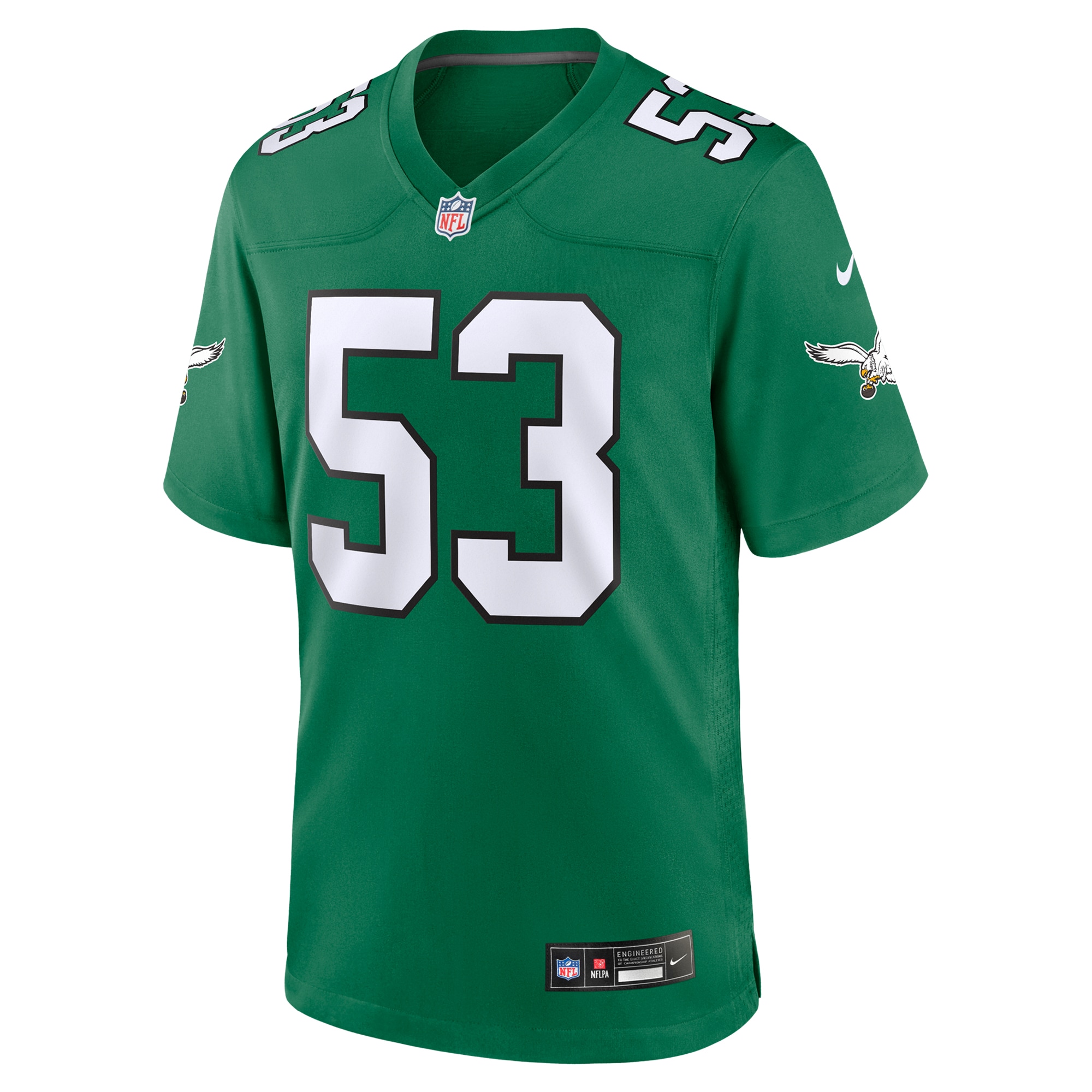 Zack Baun Philadelphia Eagles Nike Alternate Game Jersey – Kelly Green Clowdercats