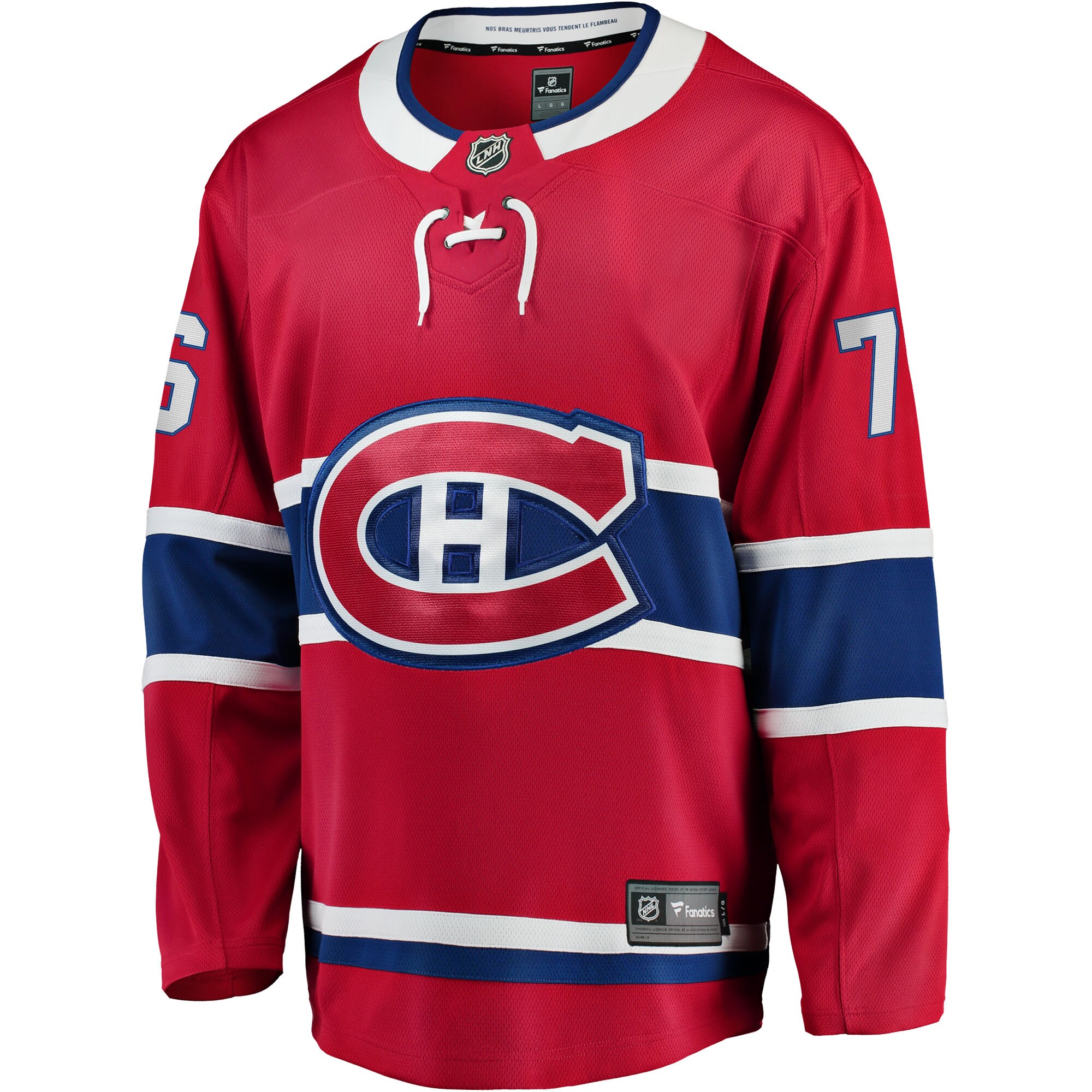 Zack Bolduc Montreal Canadiens Fanatics Home Breakaway Jersey – Red Clowdercats