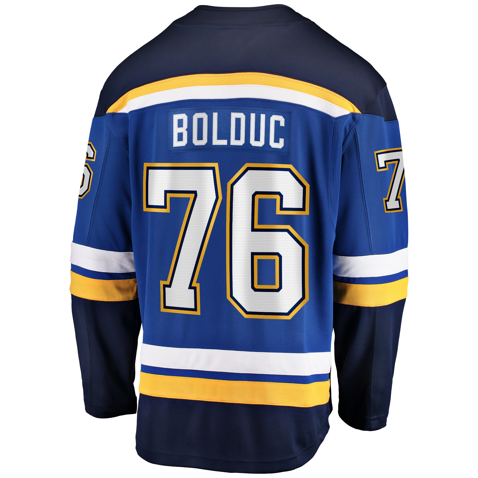 Zack Bolduc St. Louis Blues Fanatics Home Premier Breakaway Player Jersey – Blue Clowdercats
