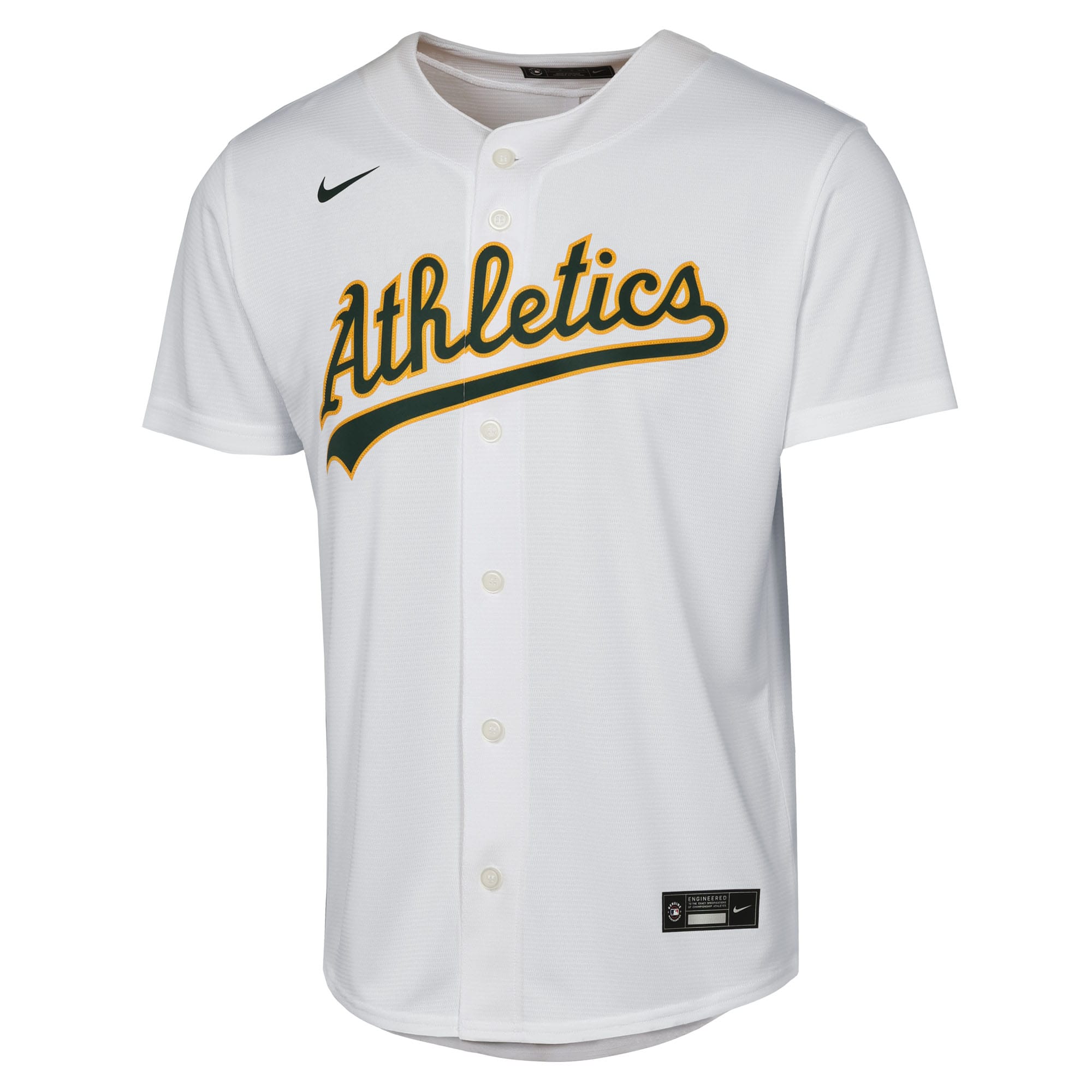 Zack Gelof Athletics Nike Youth Home Replica Player Jersey – White