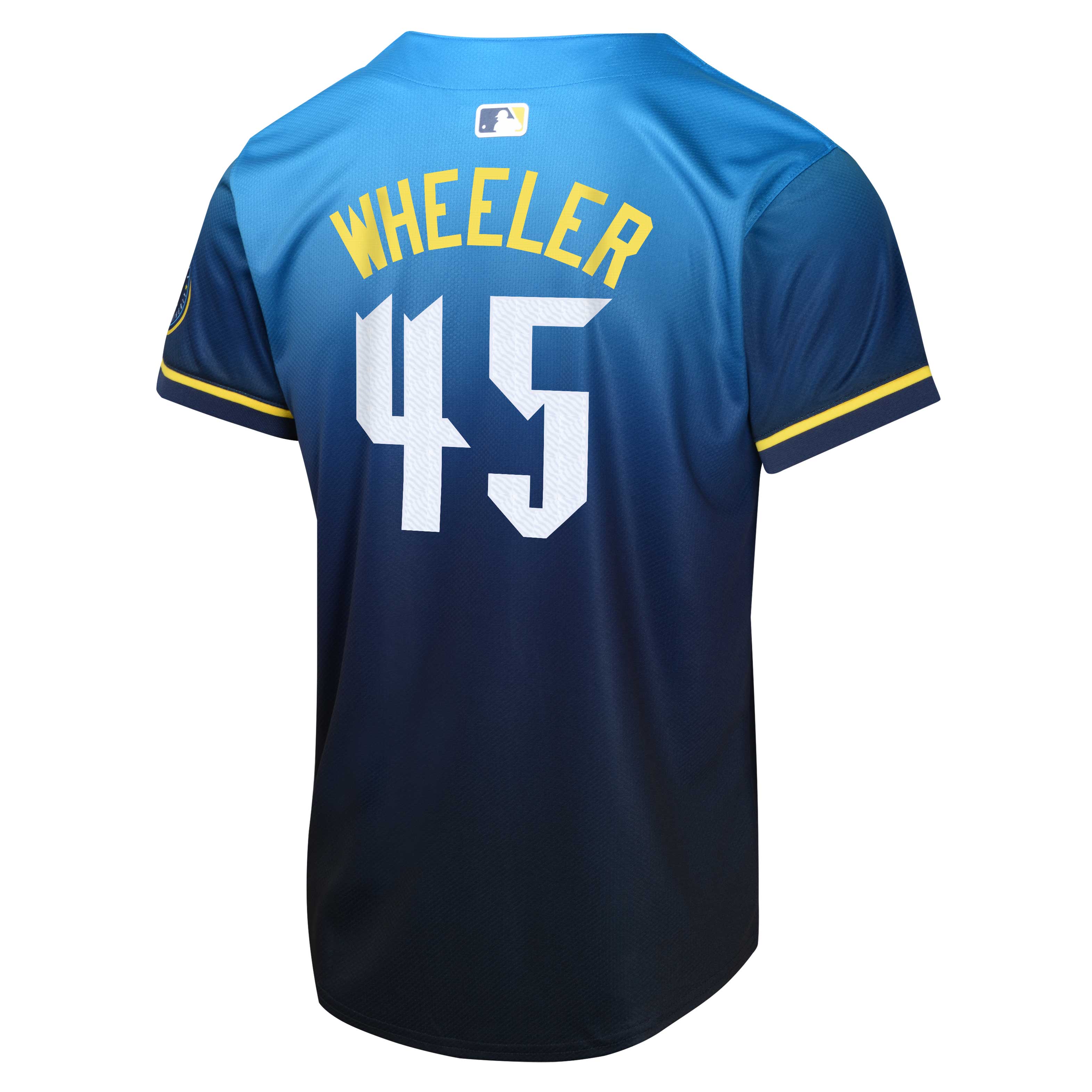 Zack Wheeler Philadelphia Phillies Nike Youth 2024 City Connect Limited Player Jersey – Blue