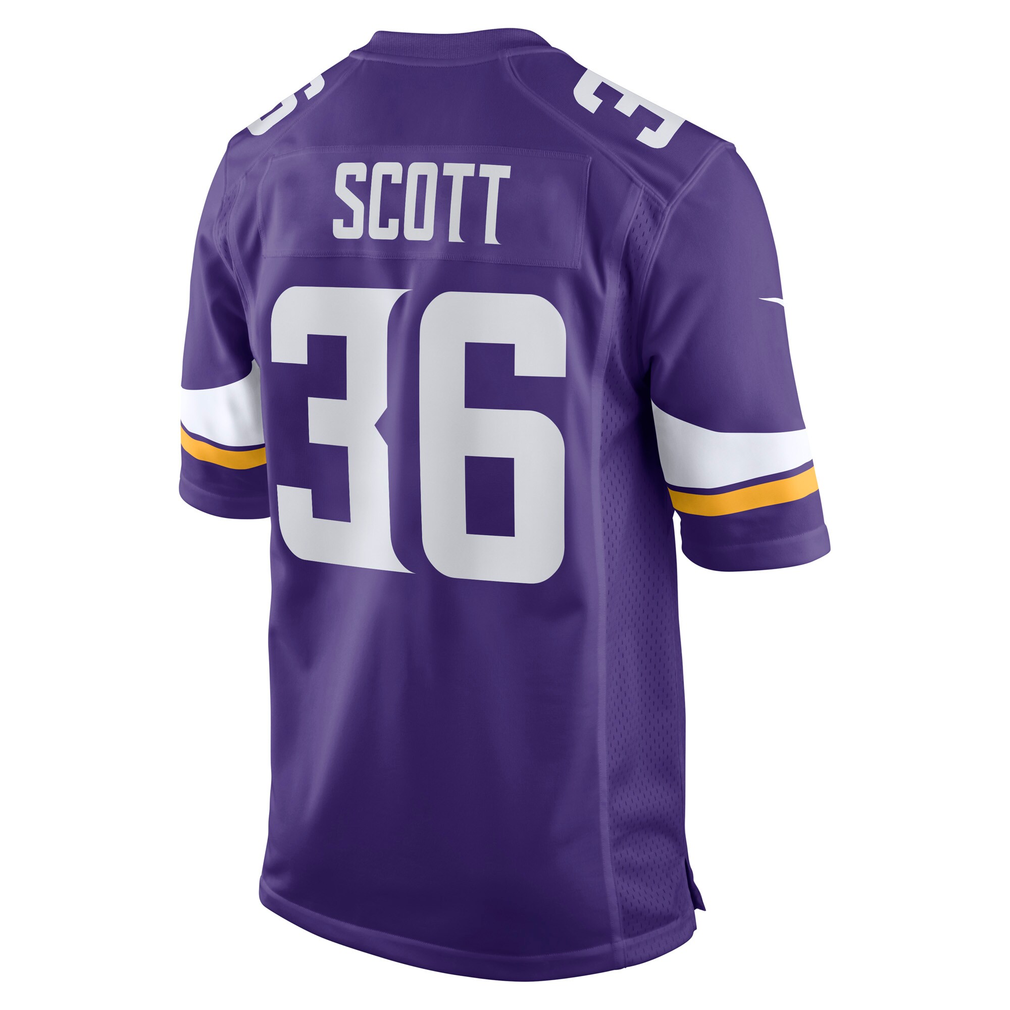 Zavier Scott Minnesota Vikings Nike Team Game Jersey – Purple Clowdercats