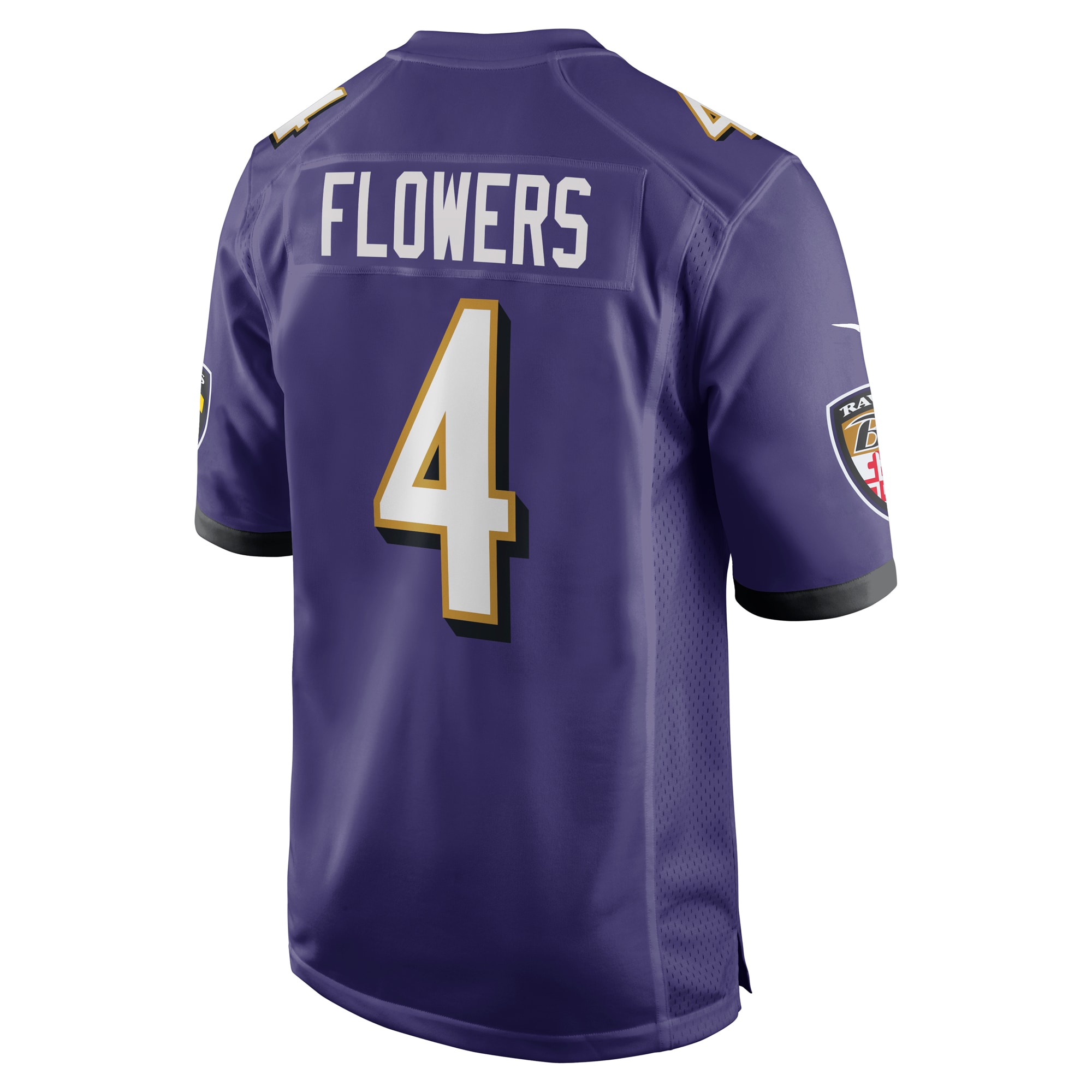 Zay Flowers Baltimore Ravens Nike Game Jersey – Purple Clowdercats