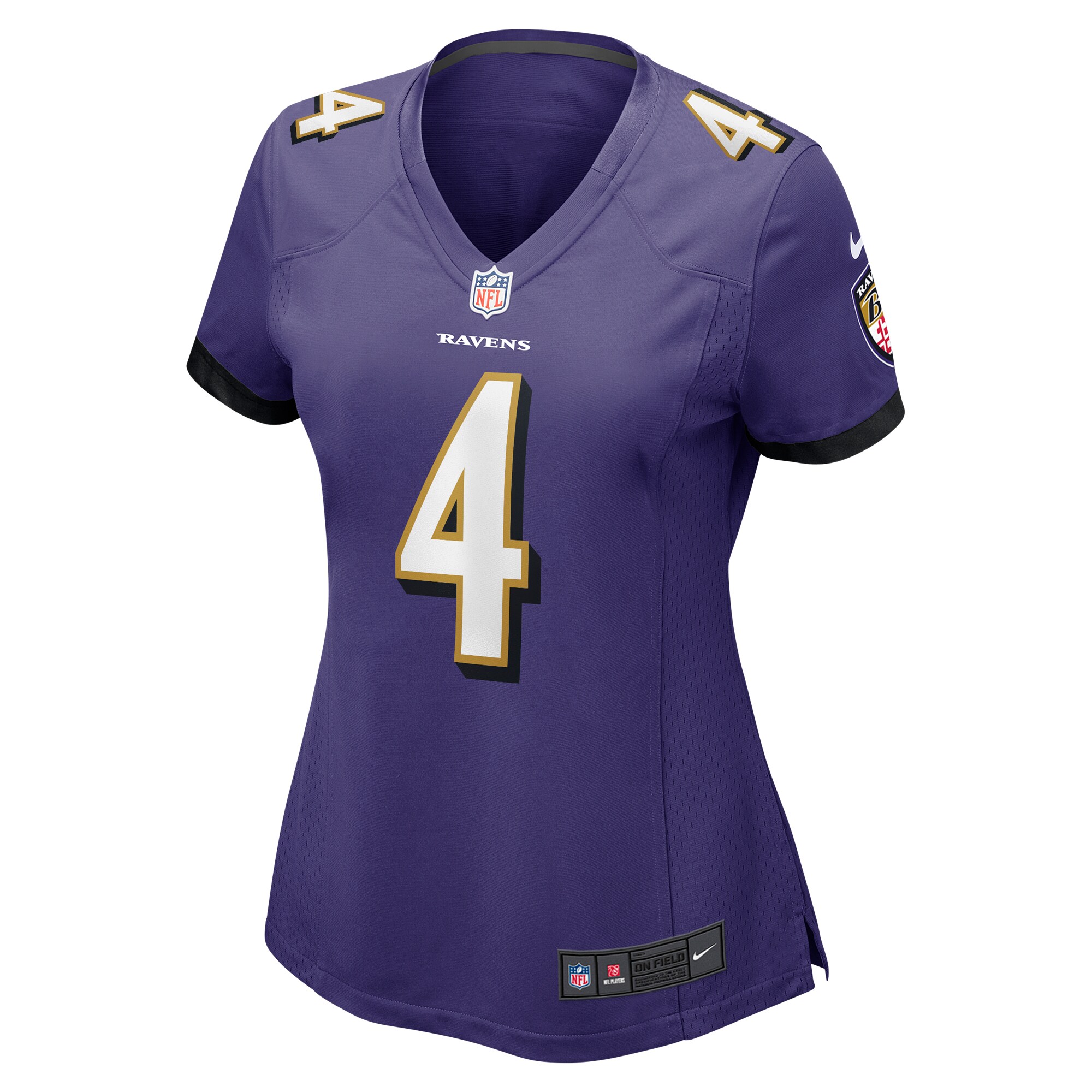 Zay Flowers Baltimore Ravens Nike Women’s Team Game Jersey – Purple Clowdercats