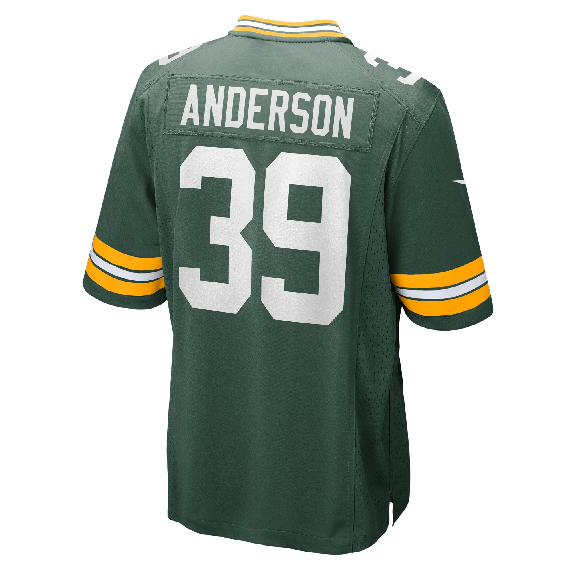 Zayne Anderson Green Bay Packers Nike Team Game Jersey – Green Clowdercats